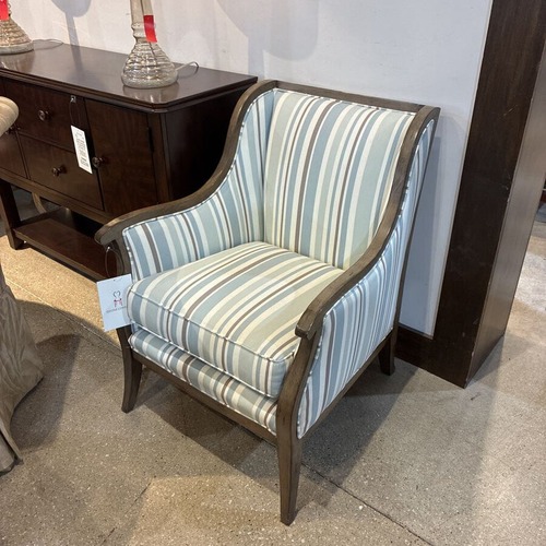 Used Ballard Designs Upholstered French Accent Chair for sale on AptDeco