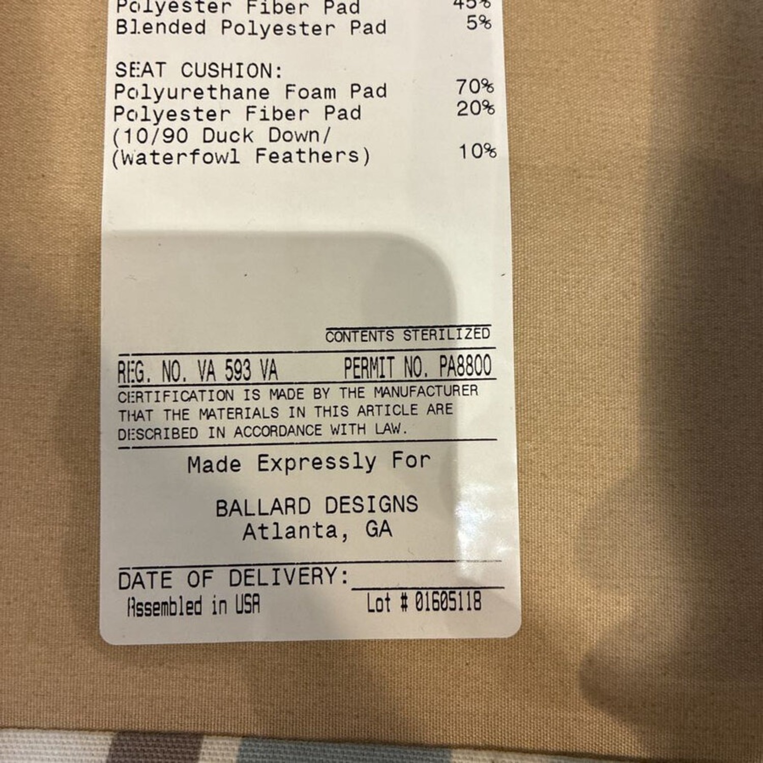 Ballard Designs Upholstered French Accent Chair - image-5