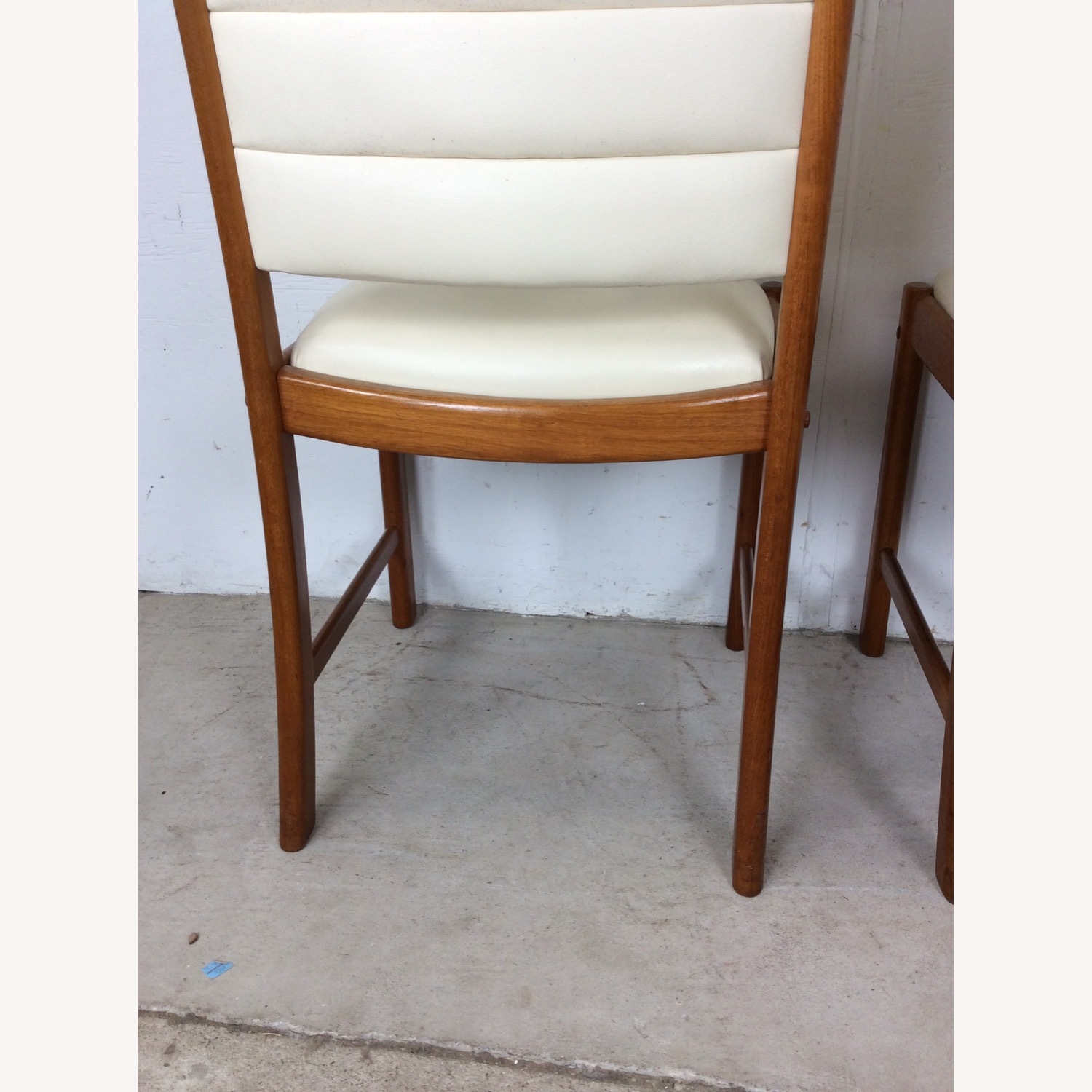 Set of 6 Danish Dining Chairs with Leather - image-14