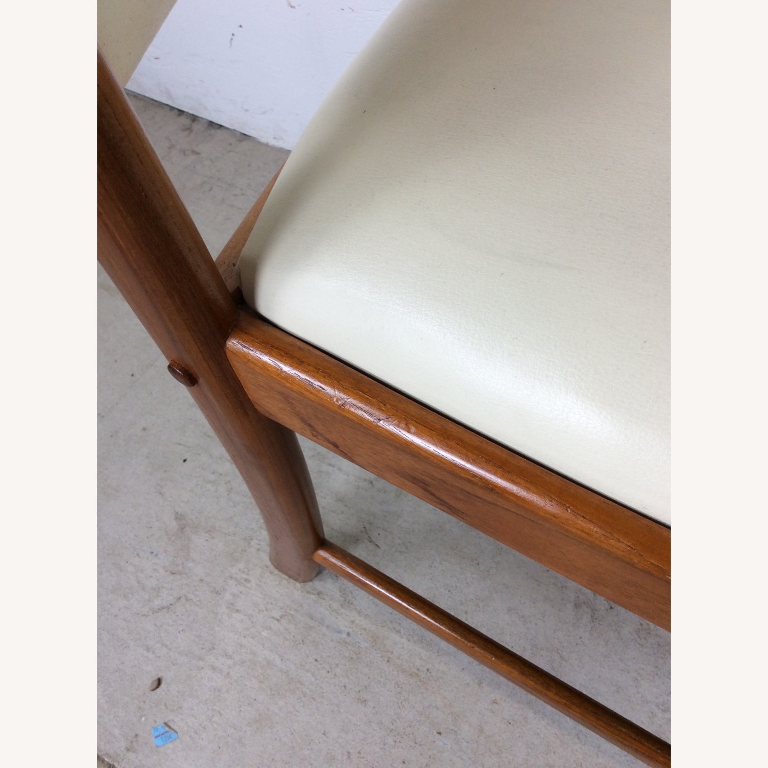 Set of 6 Danish Dining Chairs with Leather - image-15