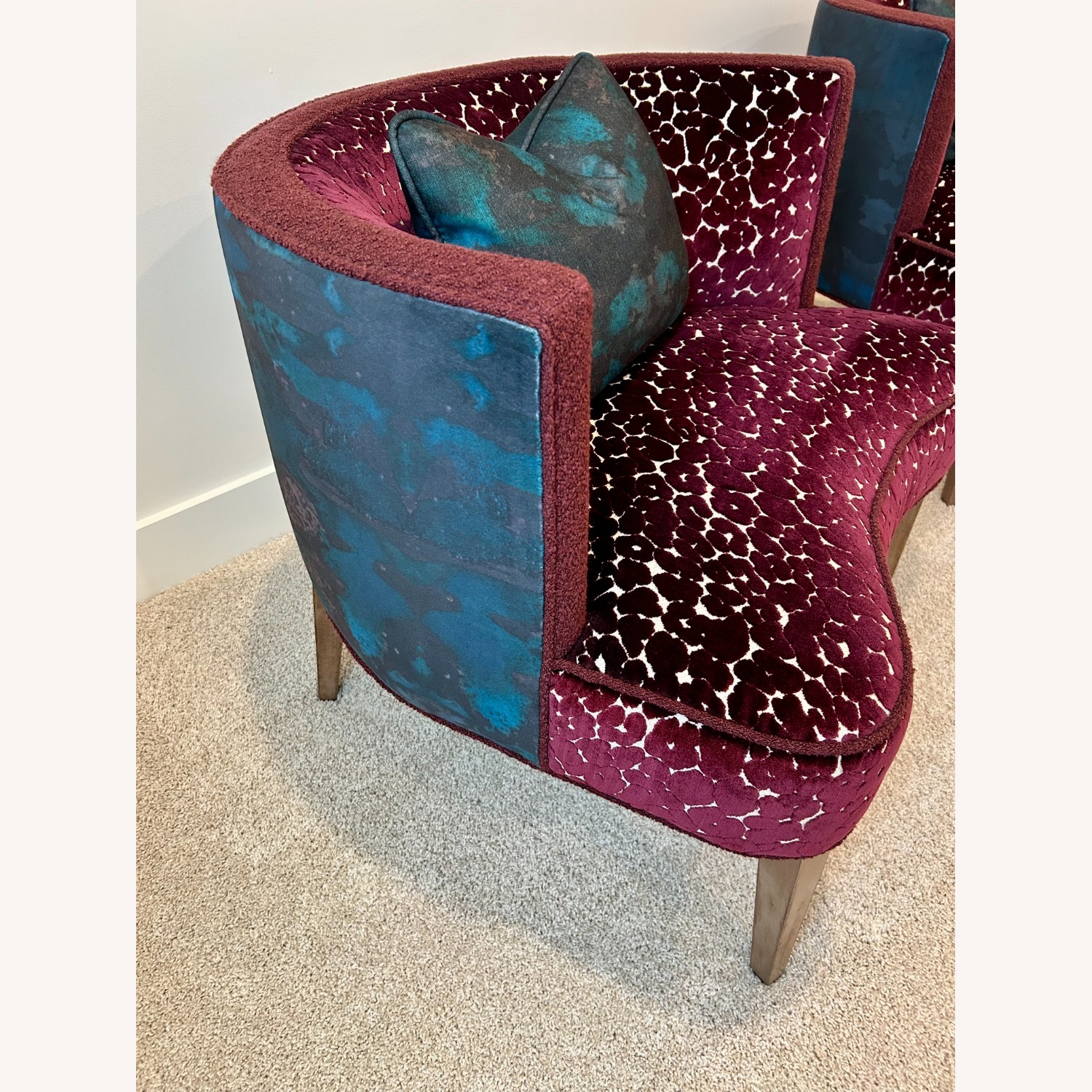 Velvet Accent Chairs - image-6
