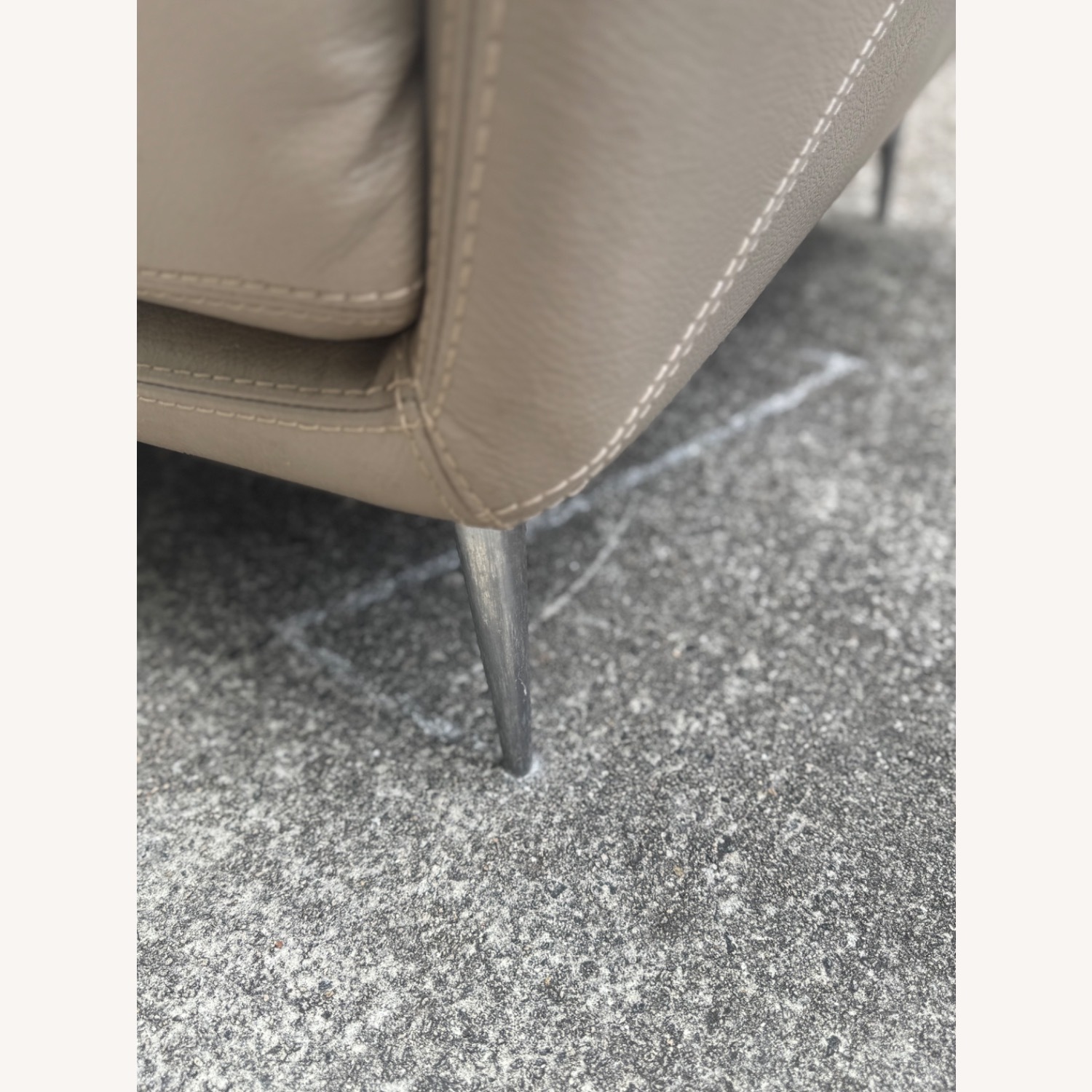 Chateau D'ax Italian Leather 3 Seater Sofa - image-6