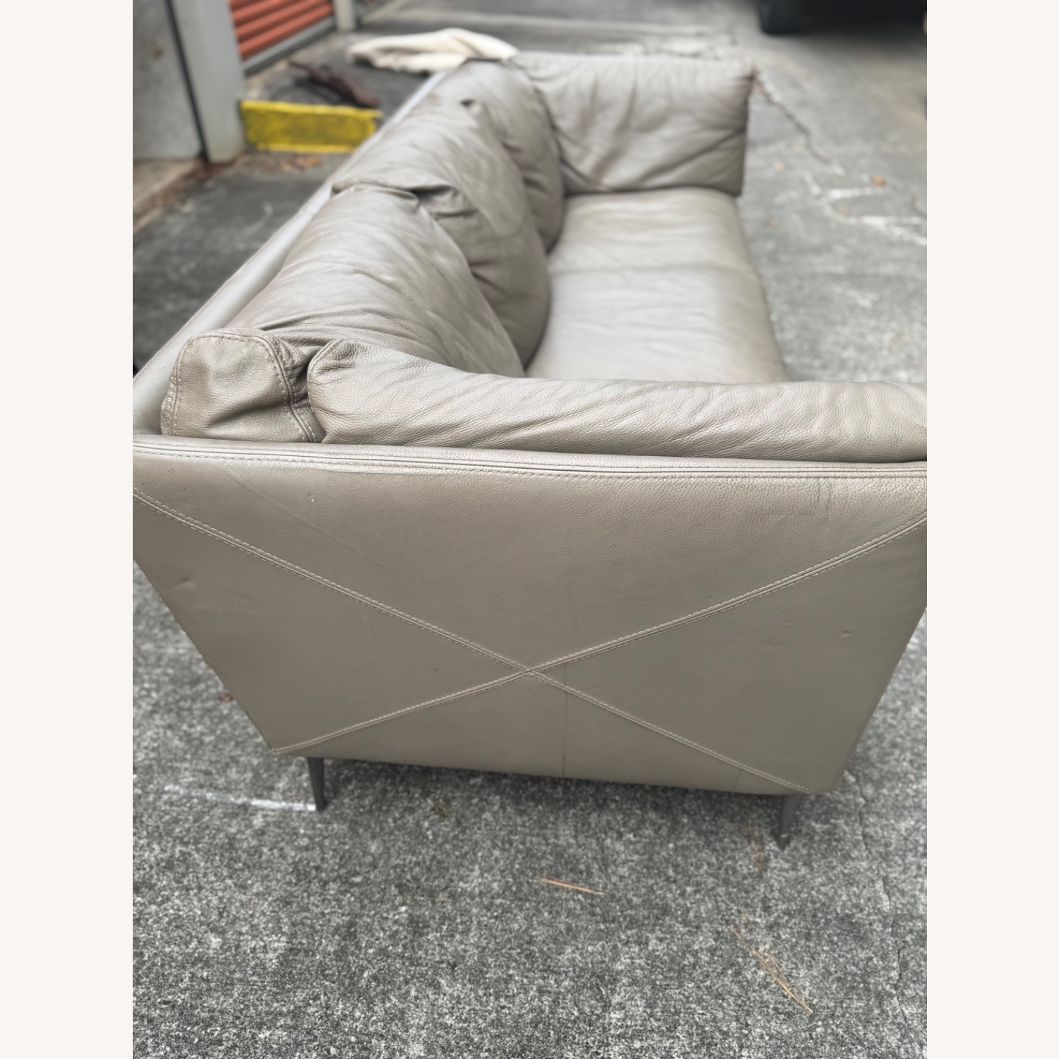 Chateau D'ax Italian Leather 3 Seater Sofa - image-2