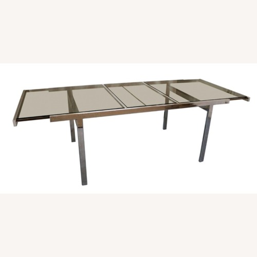 Used Milo Baughman Smoked Glass Table for sale on AptDeco