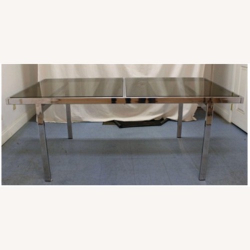 Used Milo Baughman Smoked Glass Table for sale on AptDeco