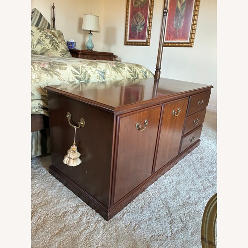 Used Custom Crafted Television Chest Unit for sale on AptDeco