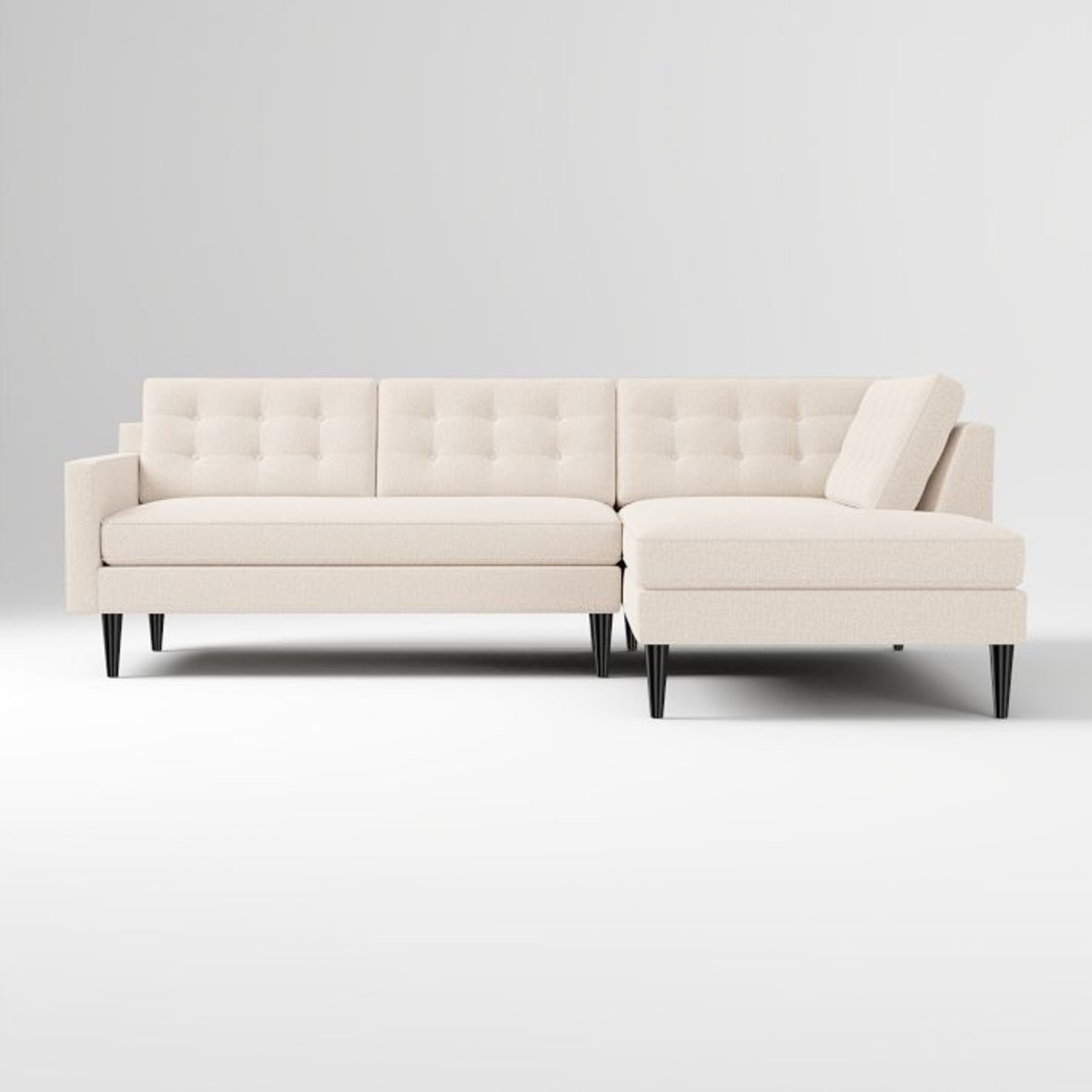 West Elm Drake 2-Piece Bumper Sectional - image-7