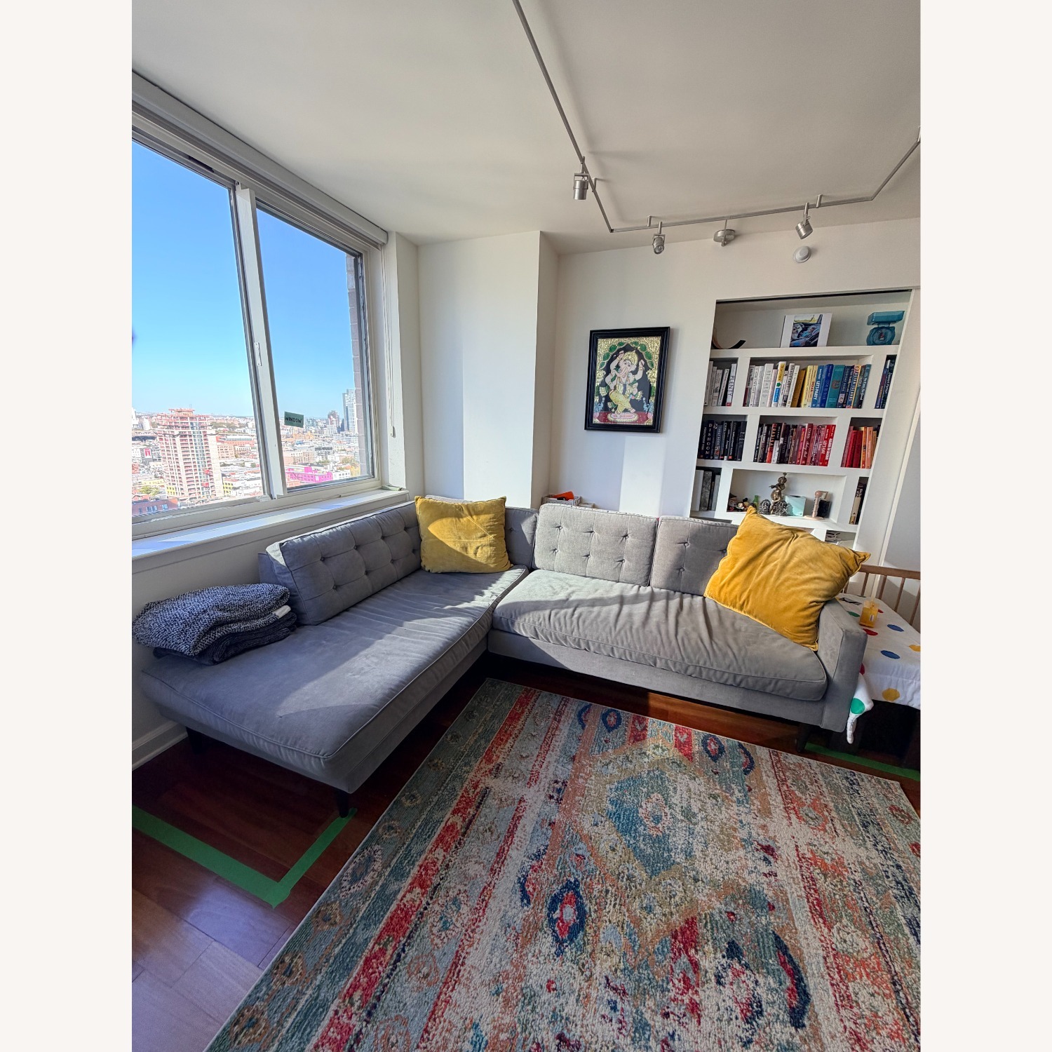 West Elm Drake 2-Piece Bumper Sectional - image-2