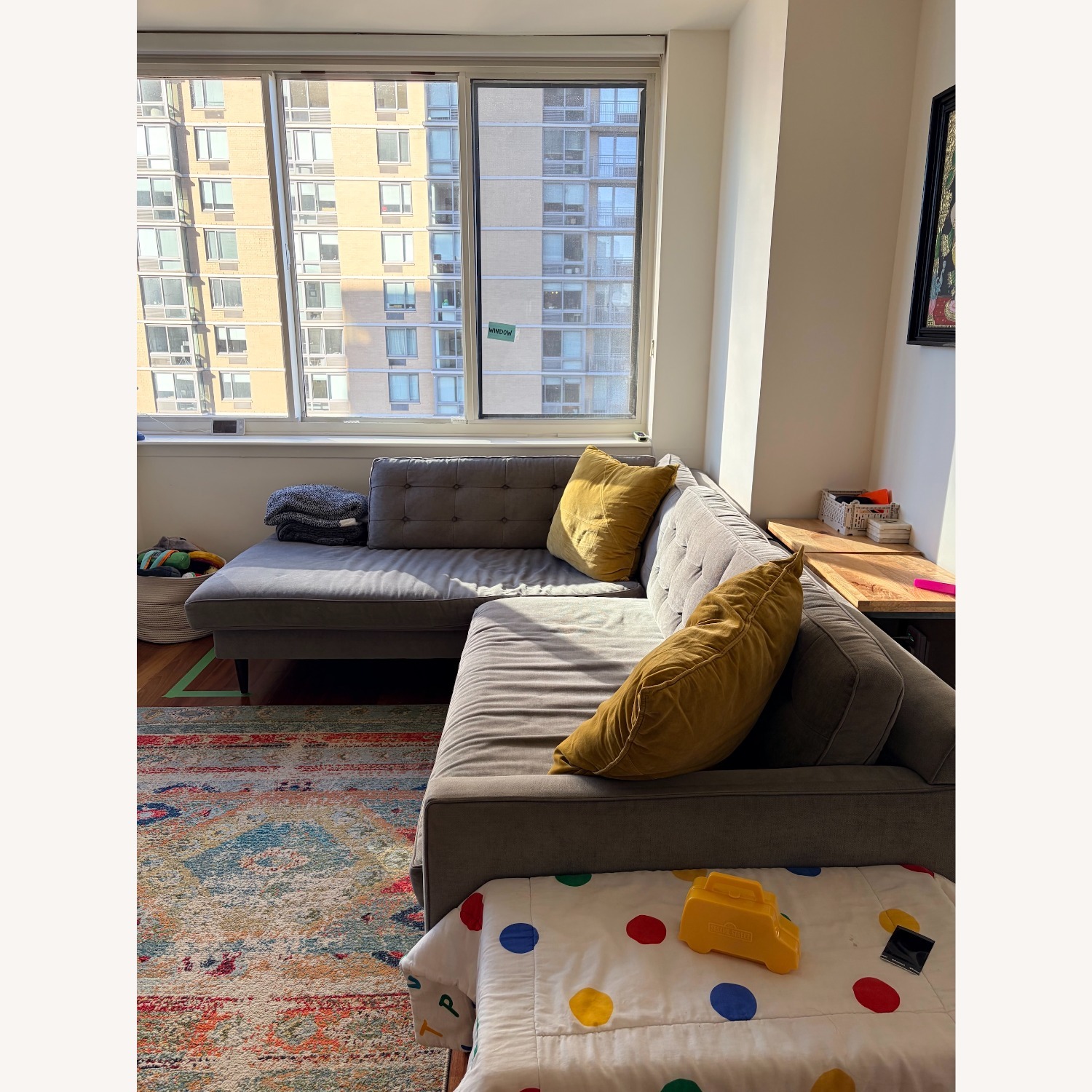 West Elm Drake 2-Piece Bumper Sectional - image-3