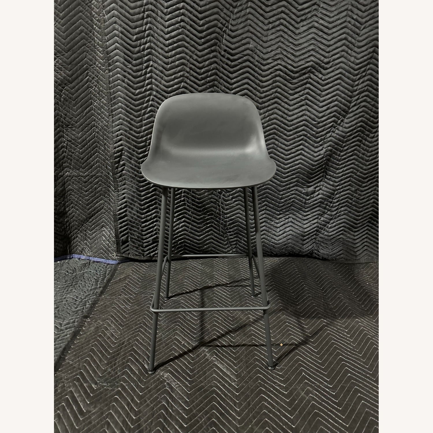 Muuto Fiber Barstool - Gray  - image-1
