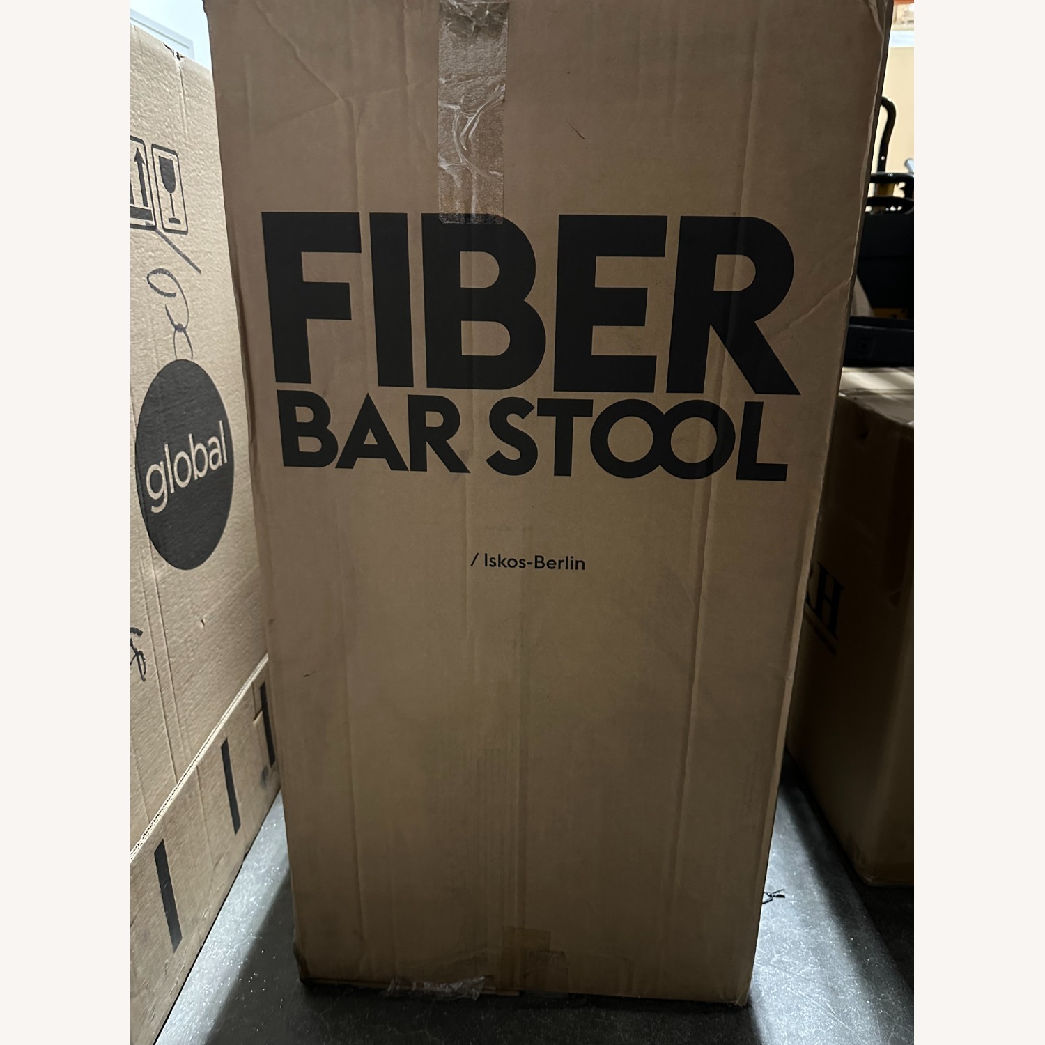 Muuto Fiber Barstool - Gray  - image-4