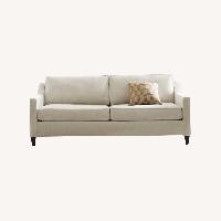 West Elm Paidge White 2 Seater Sofa