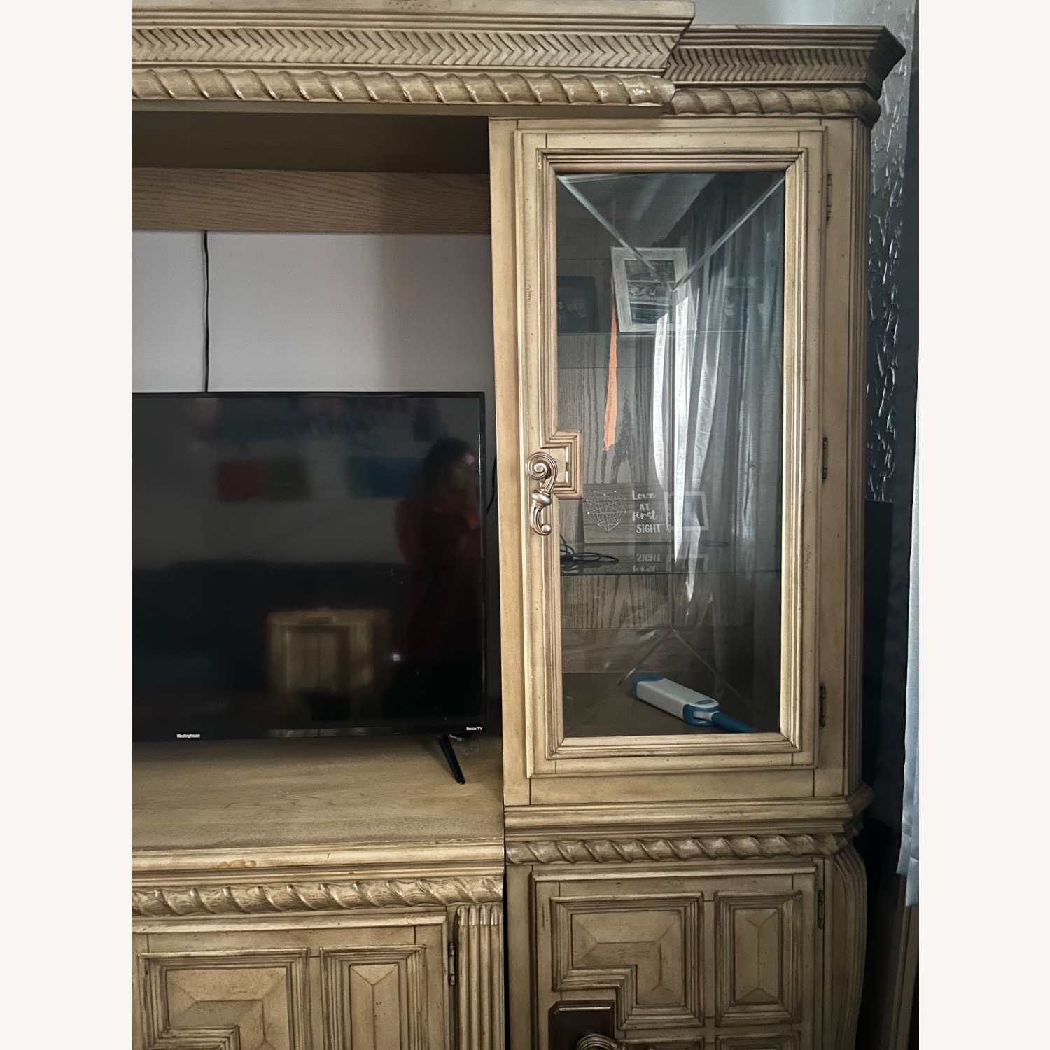 Thomasville Wooden Wall Unit - image-5