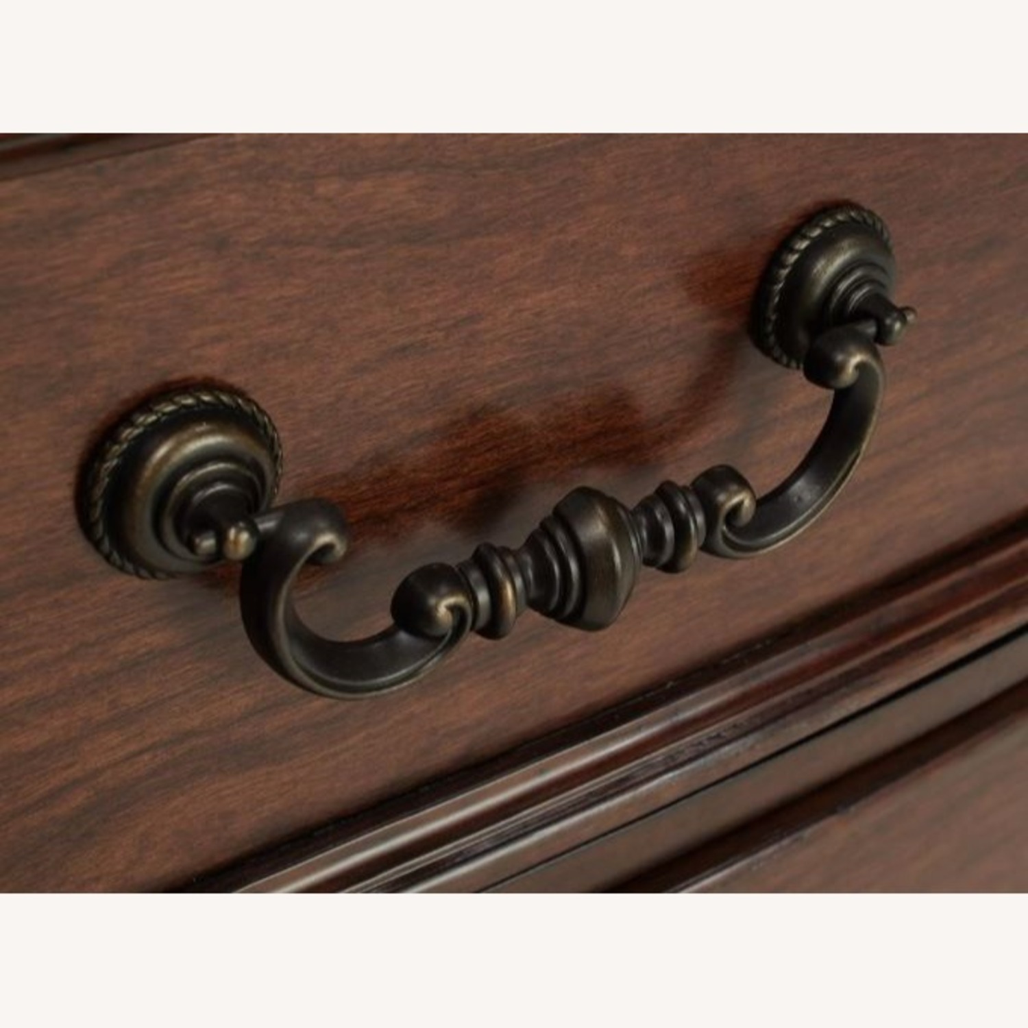 Raymour & Flanigan Chesapeak Dark Brown Wood Chest - image-5