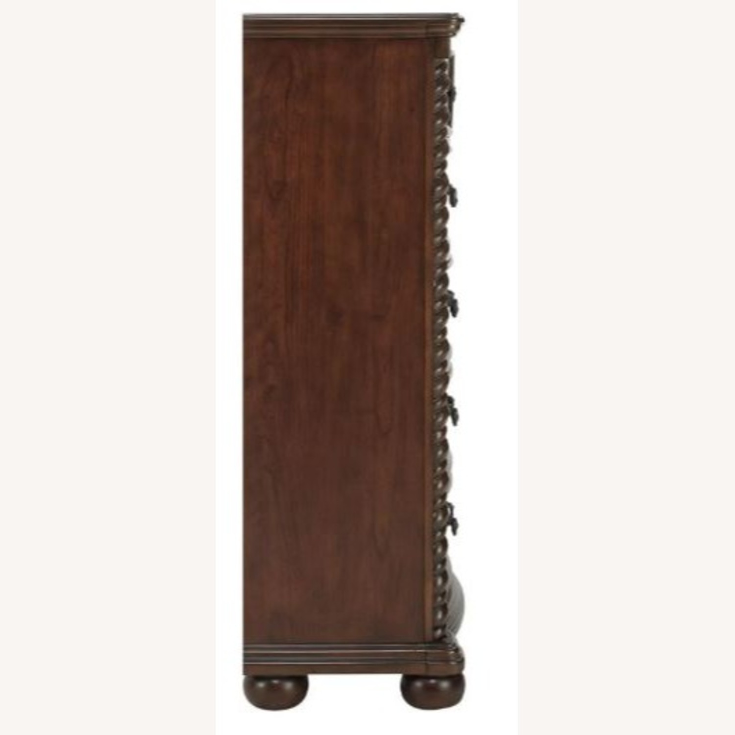 Raymour & Flanigan Chesapeak Dark Brown Wood Chest - image-7