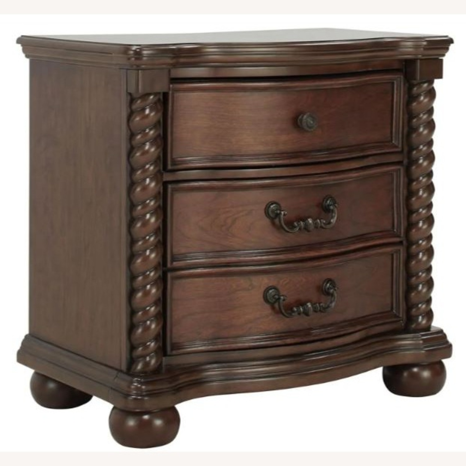 Raymour & Flanigan Chesapeak Dark Brown Nightstands - image-3