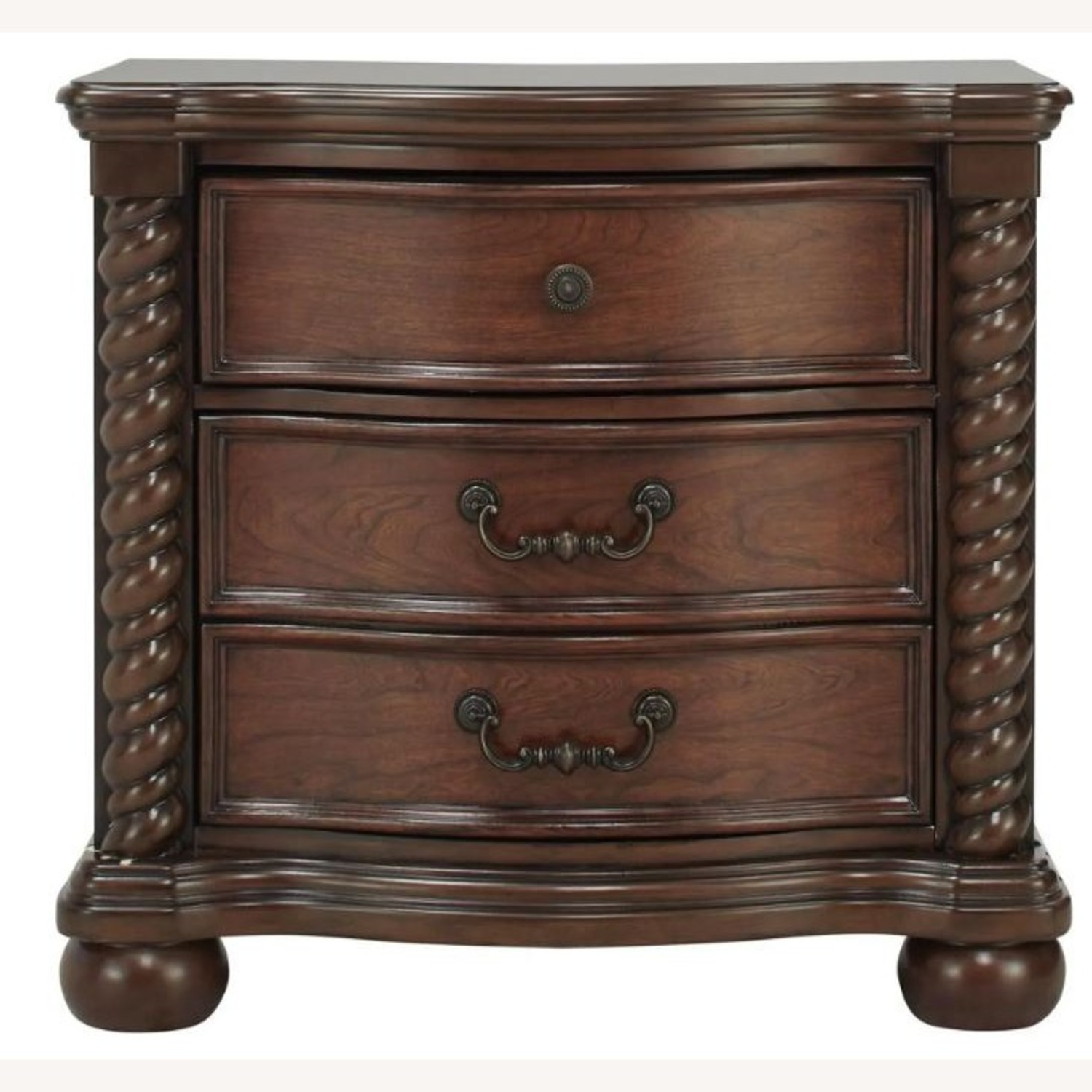 Raymour & Flanigan Chesapeak Dark Brown Nightstands - image-2