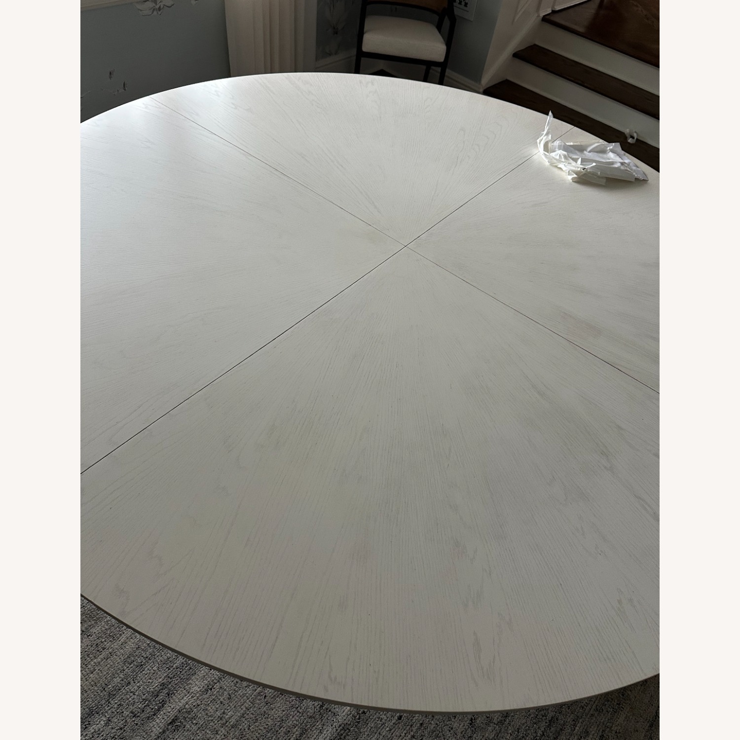 Century Furniture White Wood Dining Table - image-2
