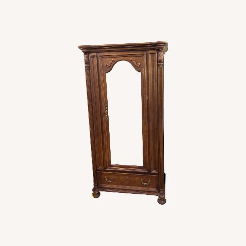 Used Vintage/Antique Finds Natural Wood Armoire for sale on AptDeco