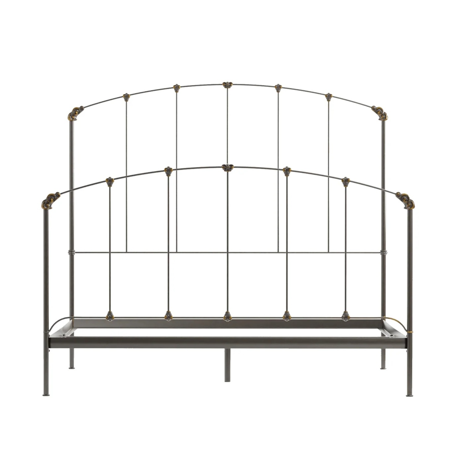Charles P. Rogers Wrought Iron Bed Frame Queen - image-8