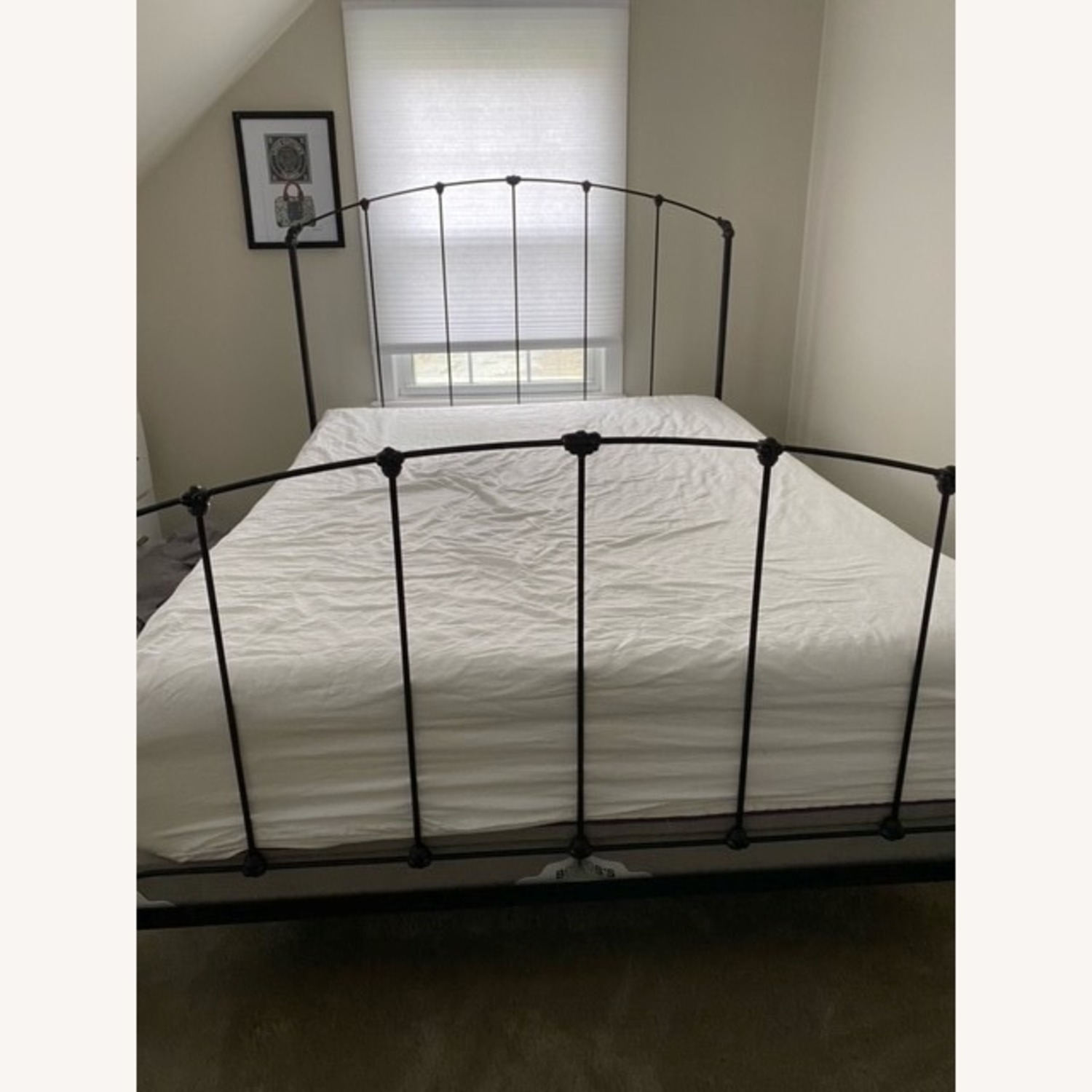 Charles P. Rogers Wrought Iron Bed Frame Queen - image-1