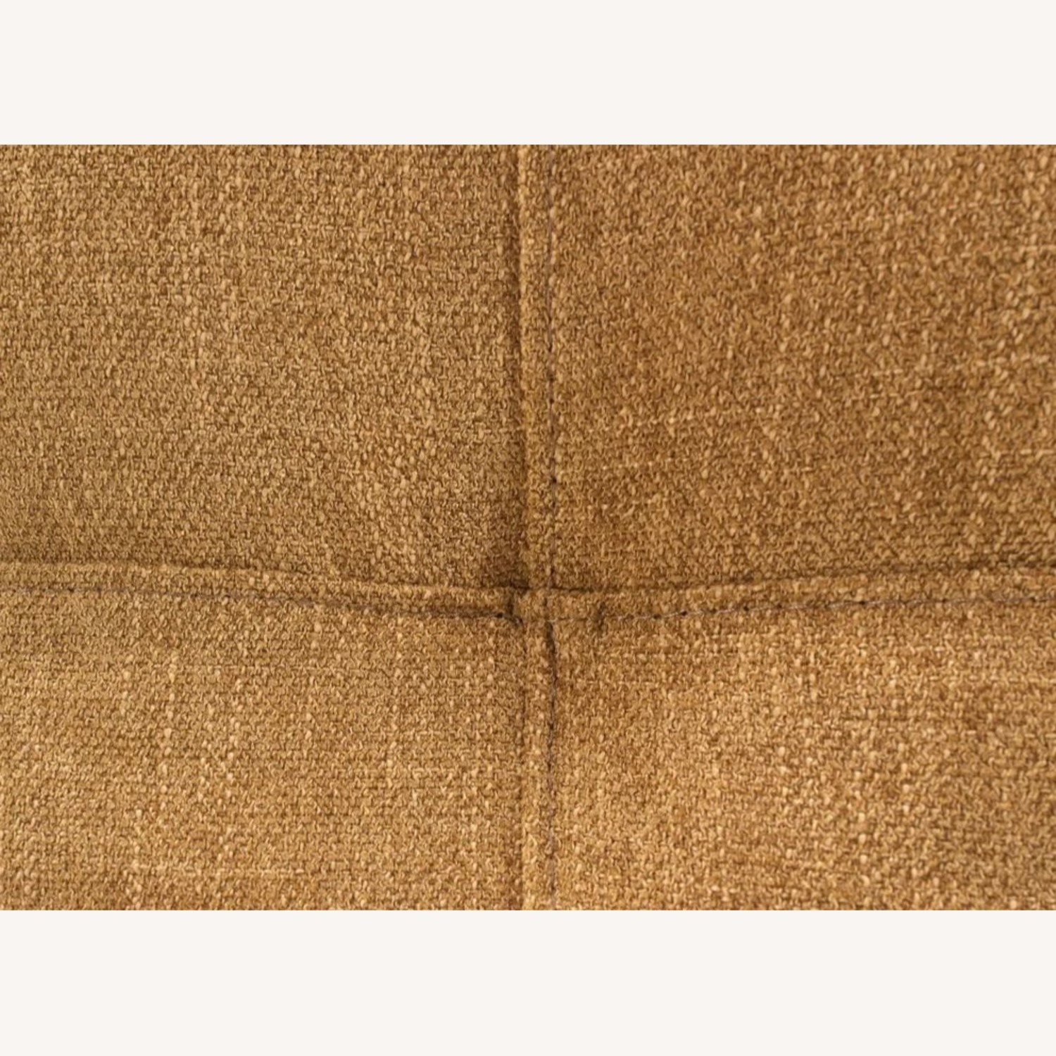 Raymour & Flanigan Yellow Fabric 2 Seater Sofa - image-7