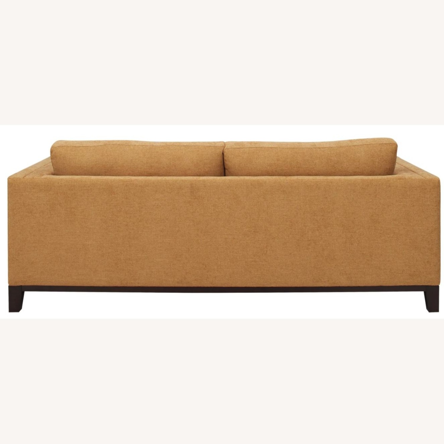 Raymour & Flanigan Yellow Fabric 2 Seater Sofa - image-6