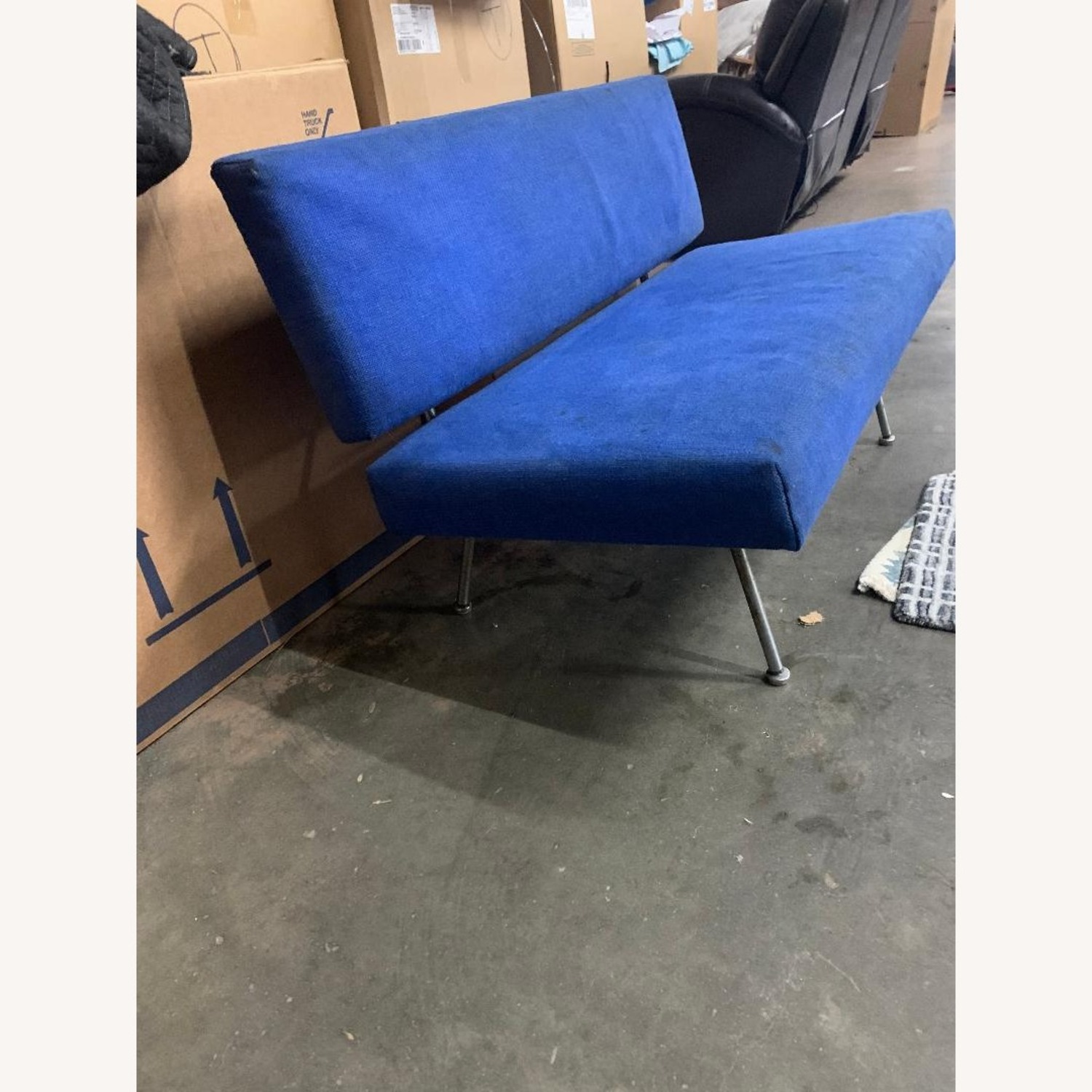 Knoll Blue 2 Seater Sofa - image-1