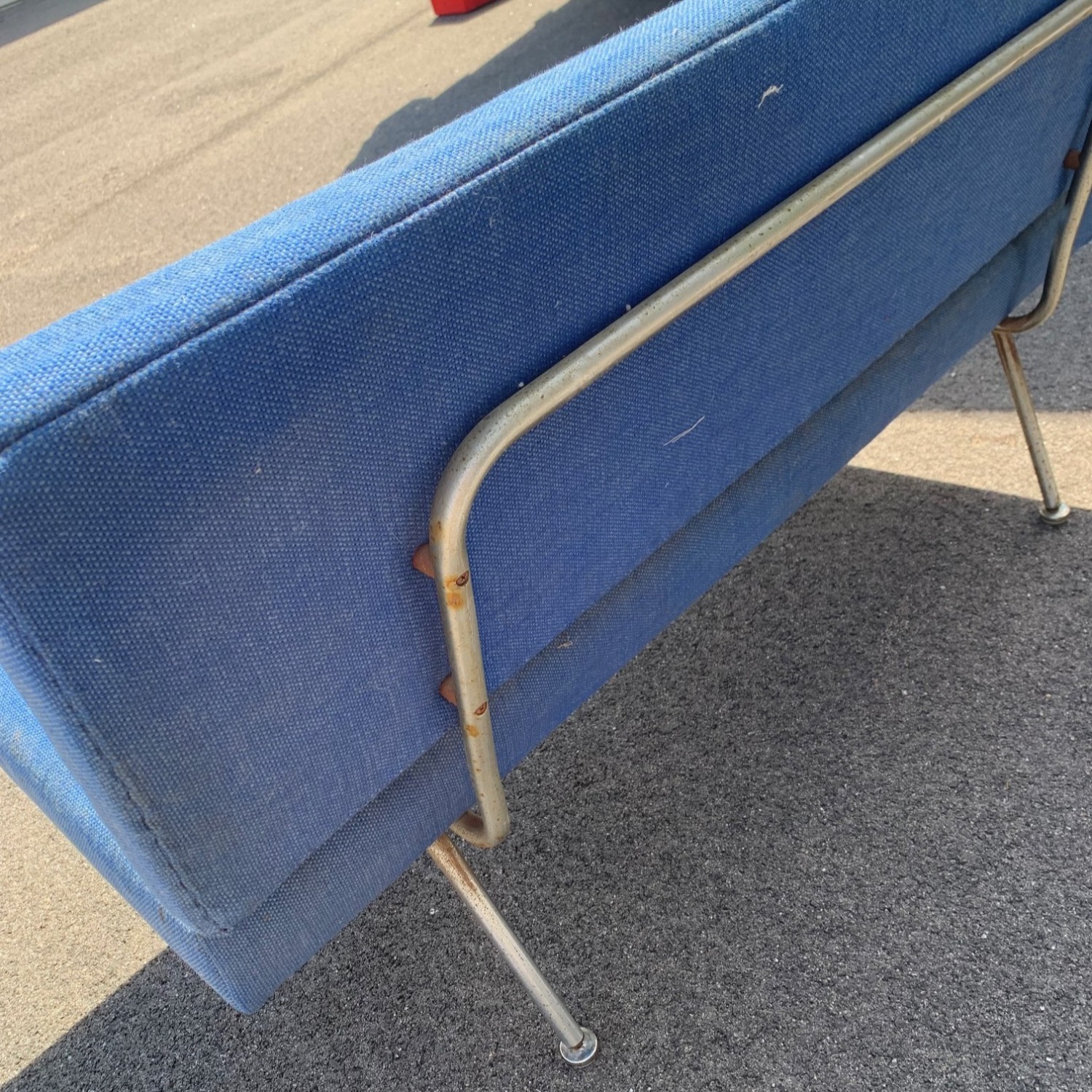 Knoll Blue 2 Seater Sofa - image-2