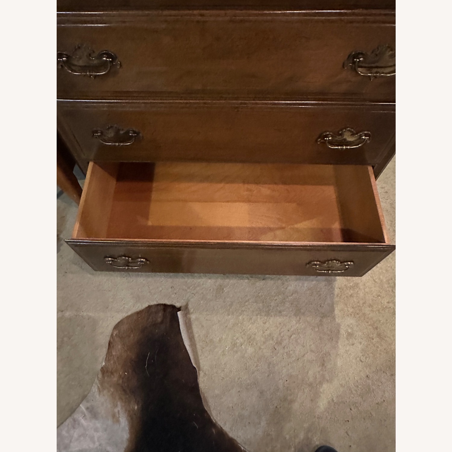 Ethan Allen Dark Brown Dresser - image-7