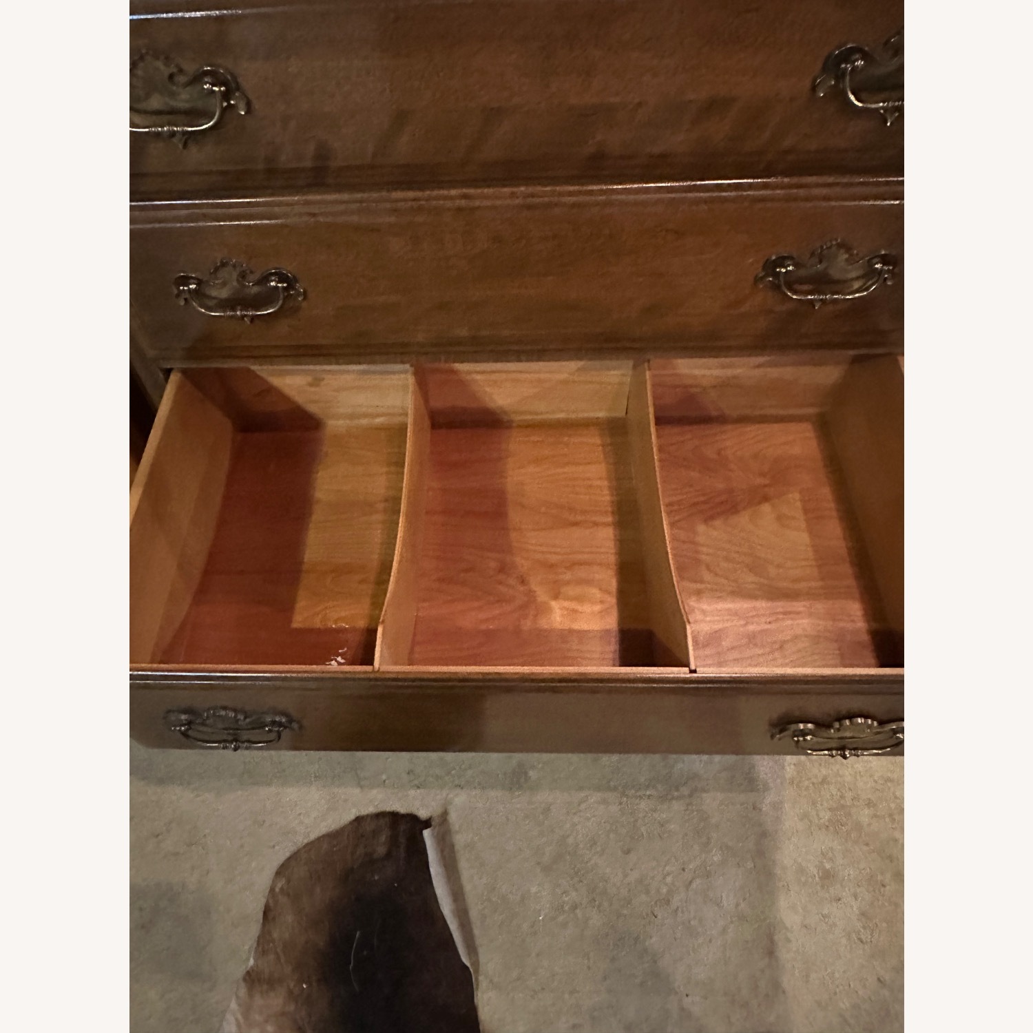 Ethan Allen Dark Brown Dresser - image-5