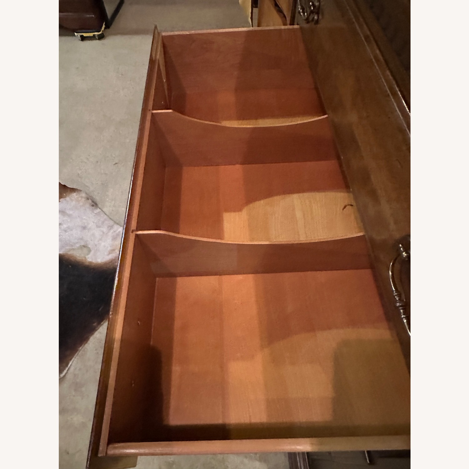 Ethan Allen Dark Brown Dresser - image-4