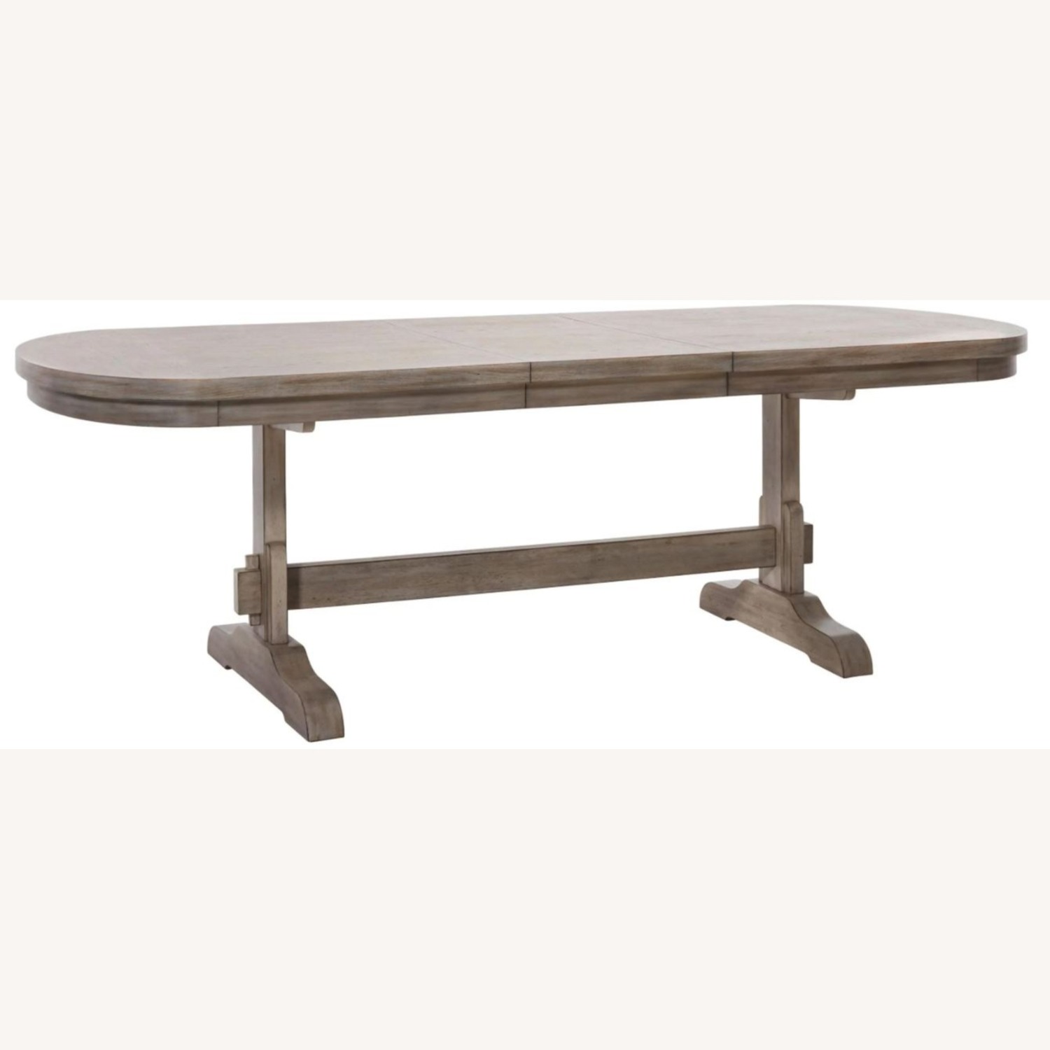 Raymour & Flanigan Light Gray Dining Set - image-5