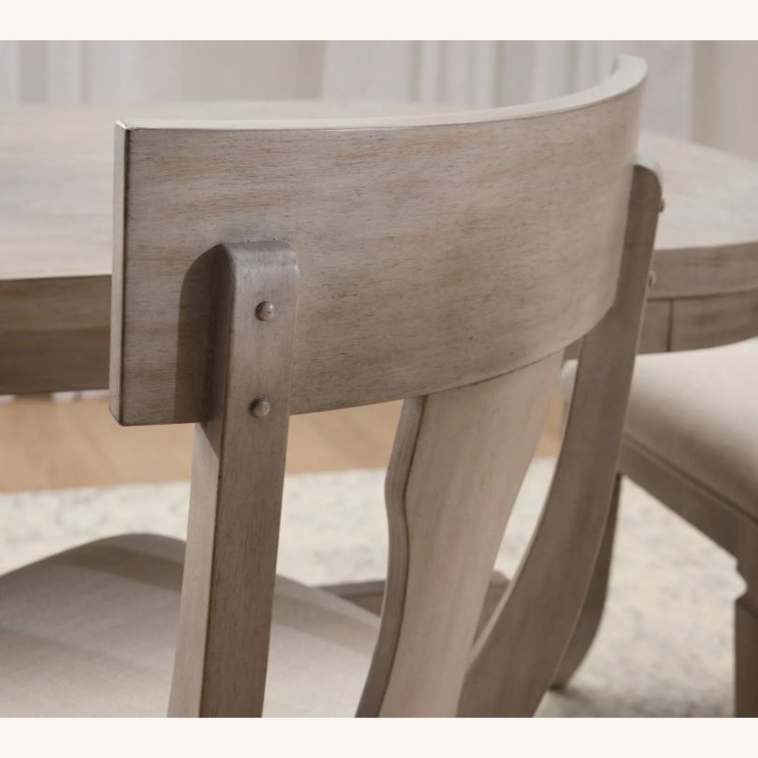 Raymour & Flanigan Light Gray Dining Set - image-10