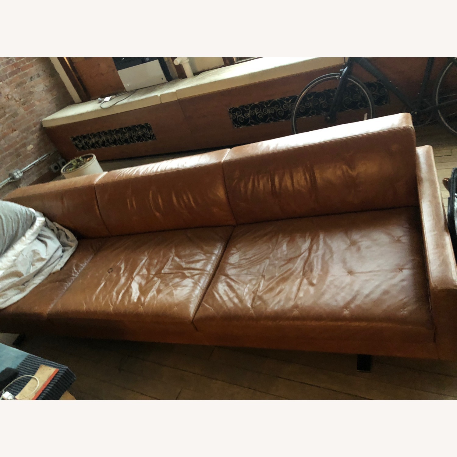 Poltrona Frau Three Seater Leather Sofas  - image-4