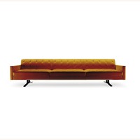 Poltrona Frau Three Seater Leather Sofas 