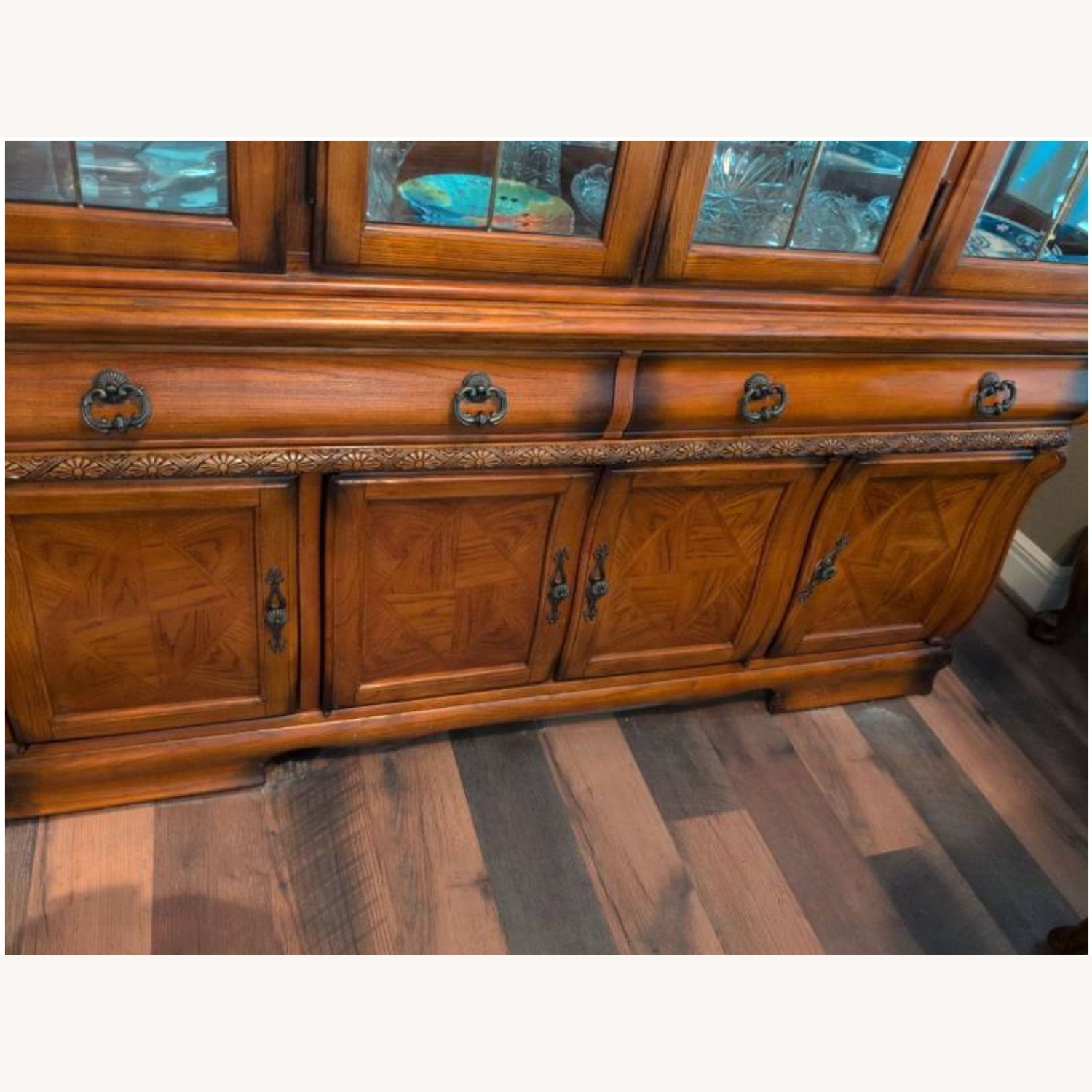 Michael Amini Furniture Designs Natural Armoire - image-1