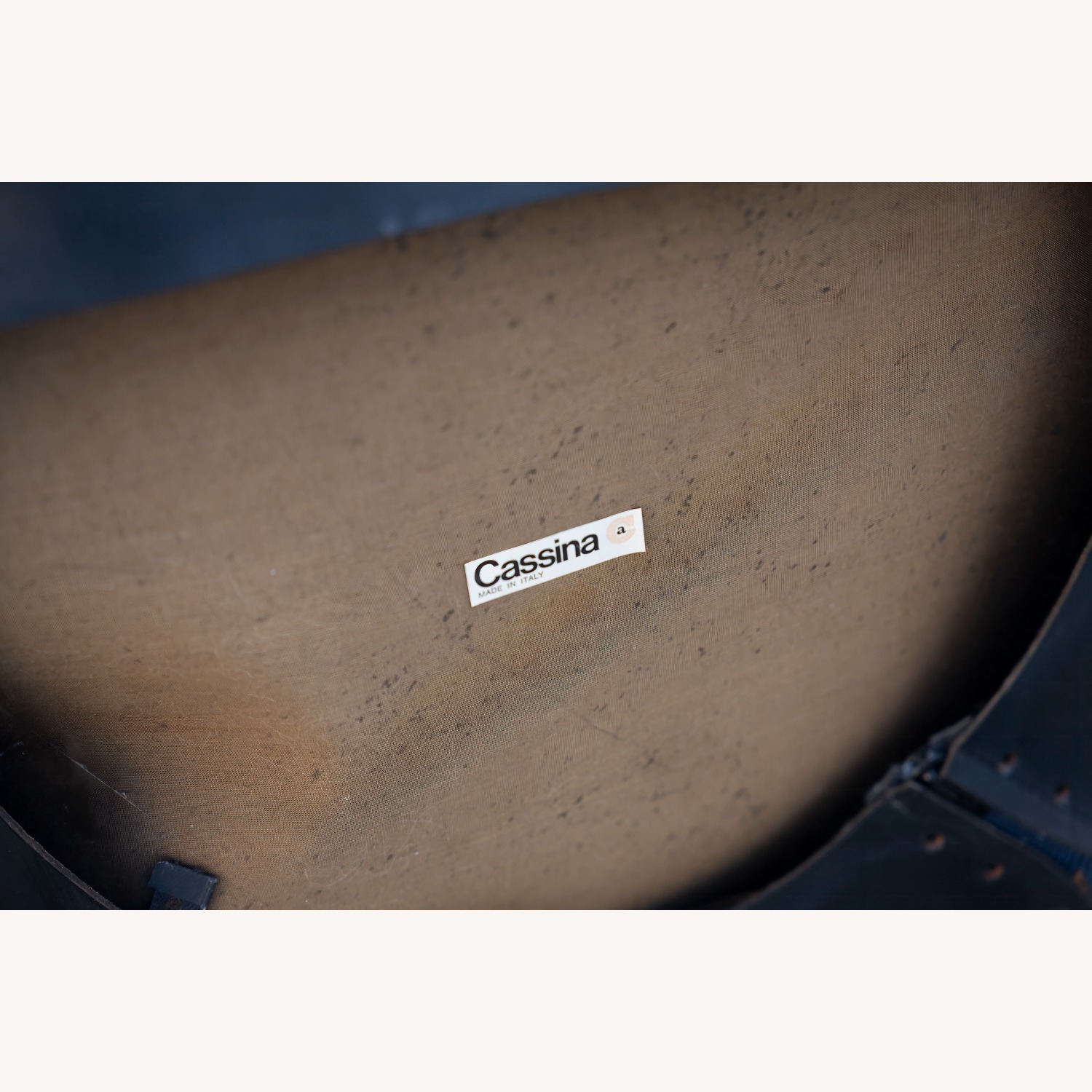 Cassina Black Leather Dining Chairs - image-4