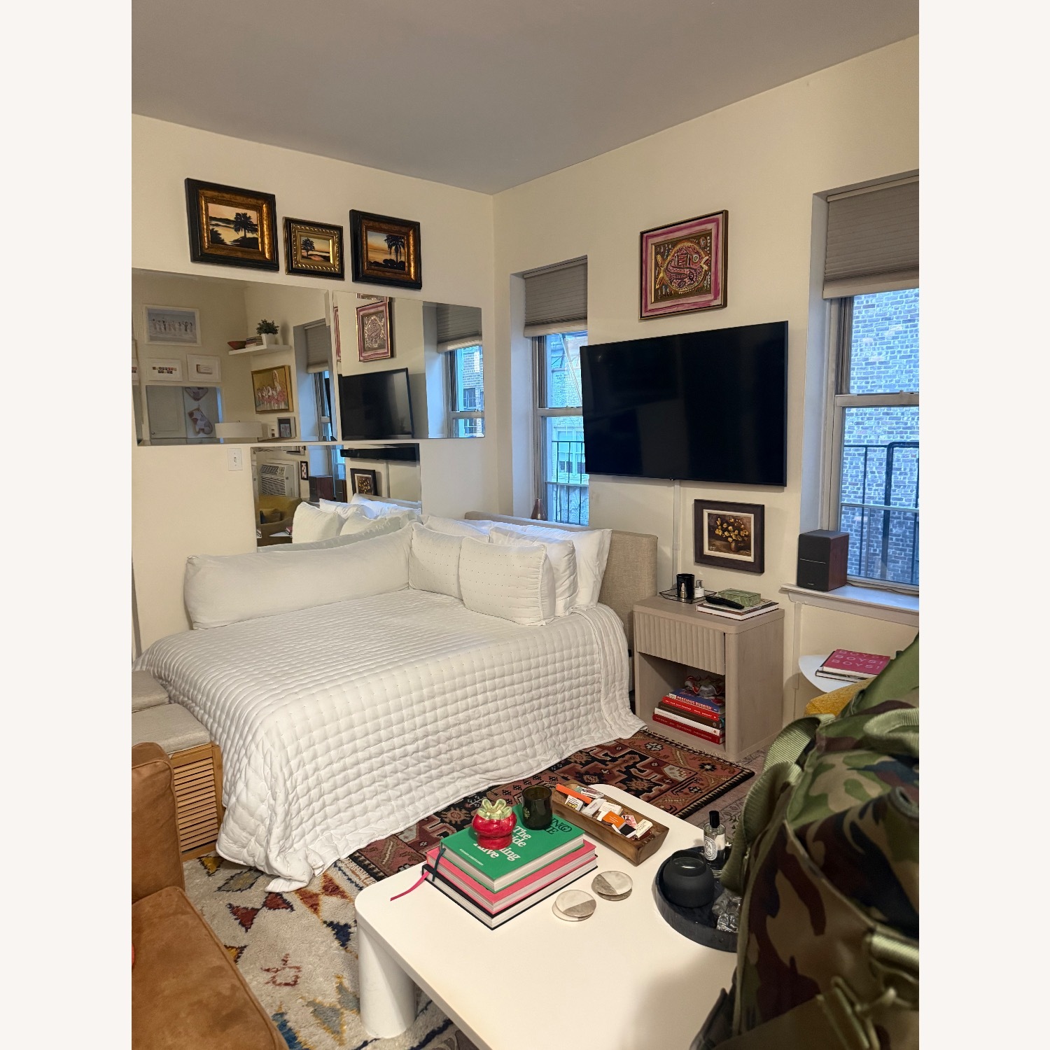 Modway Natural Fabric Full Bed - image-4