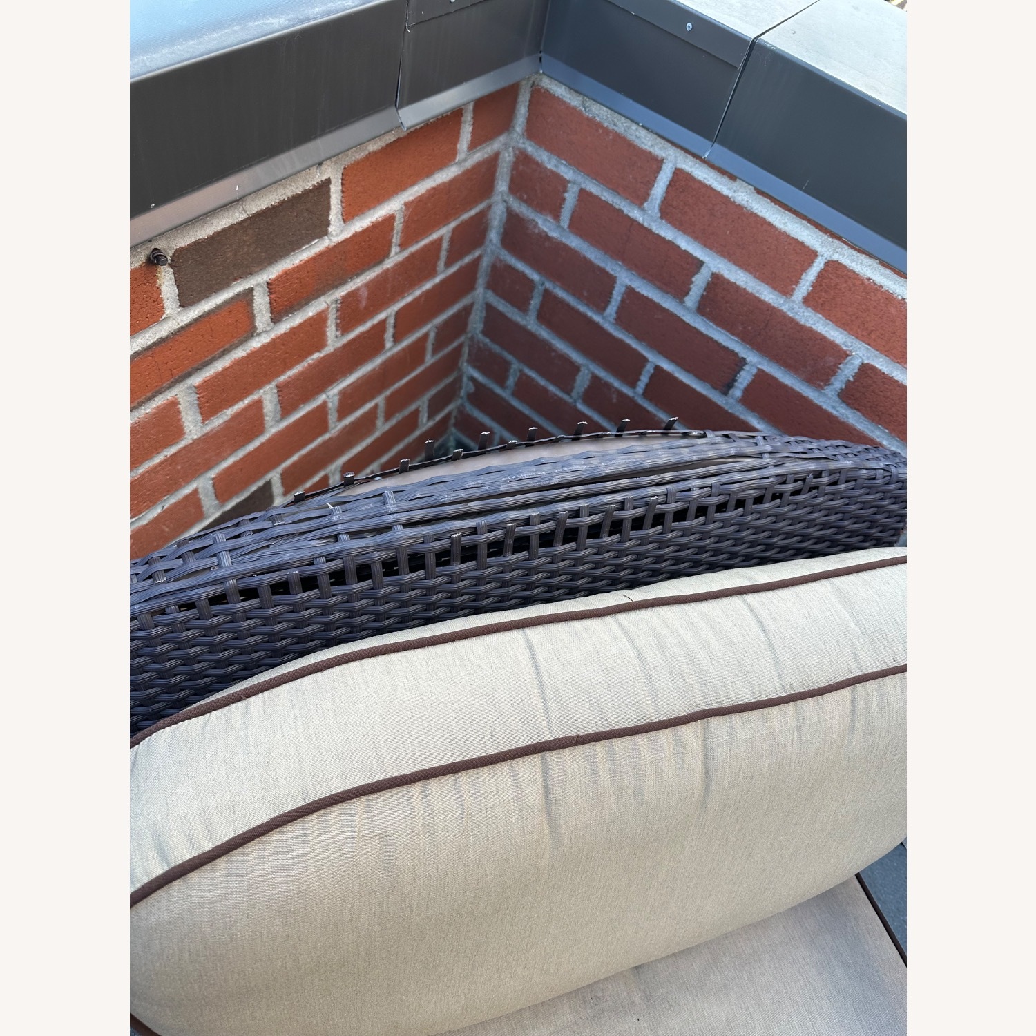 Gloster Wicker Patio Furniture with Cushions - image-12