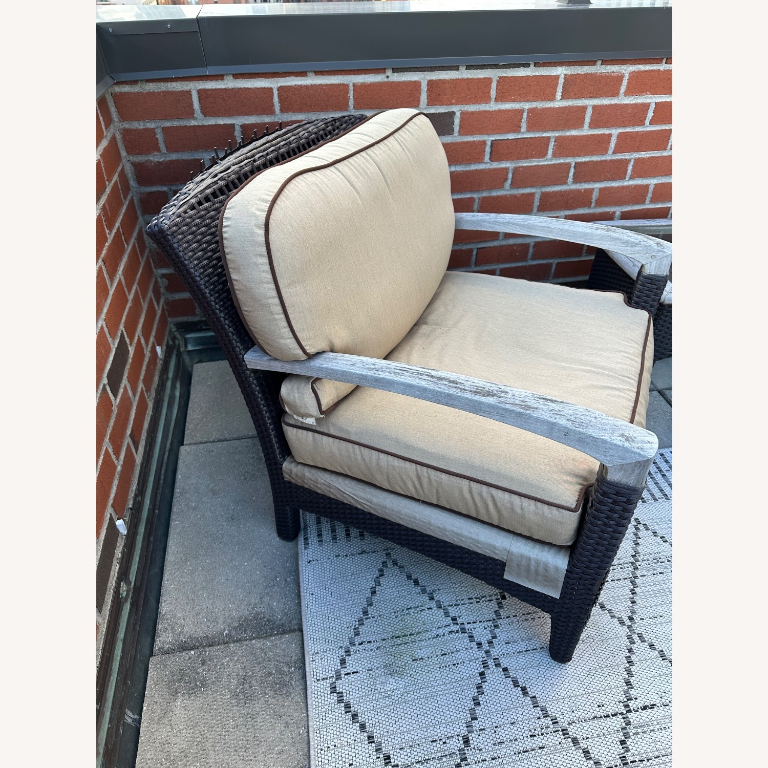 Gloster Wicker Patio Furniture with Cushions - image-11