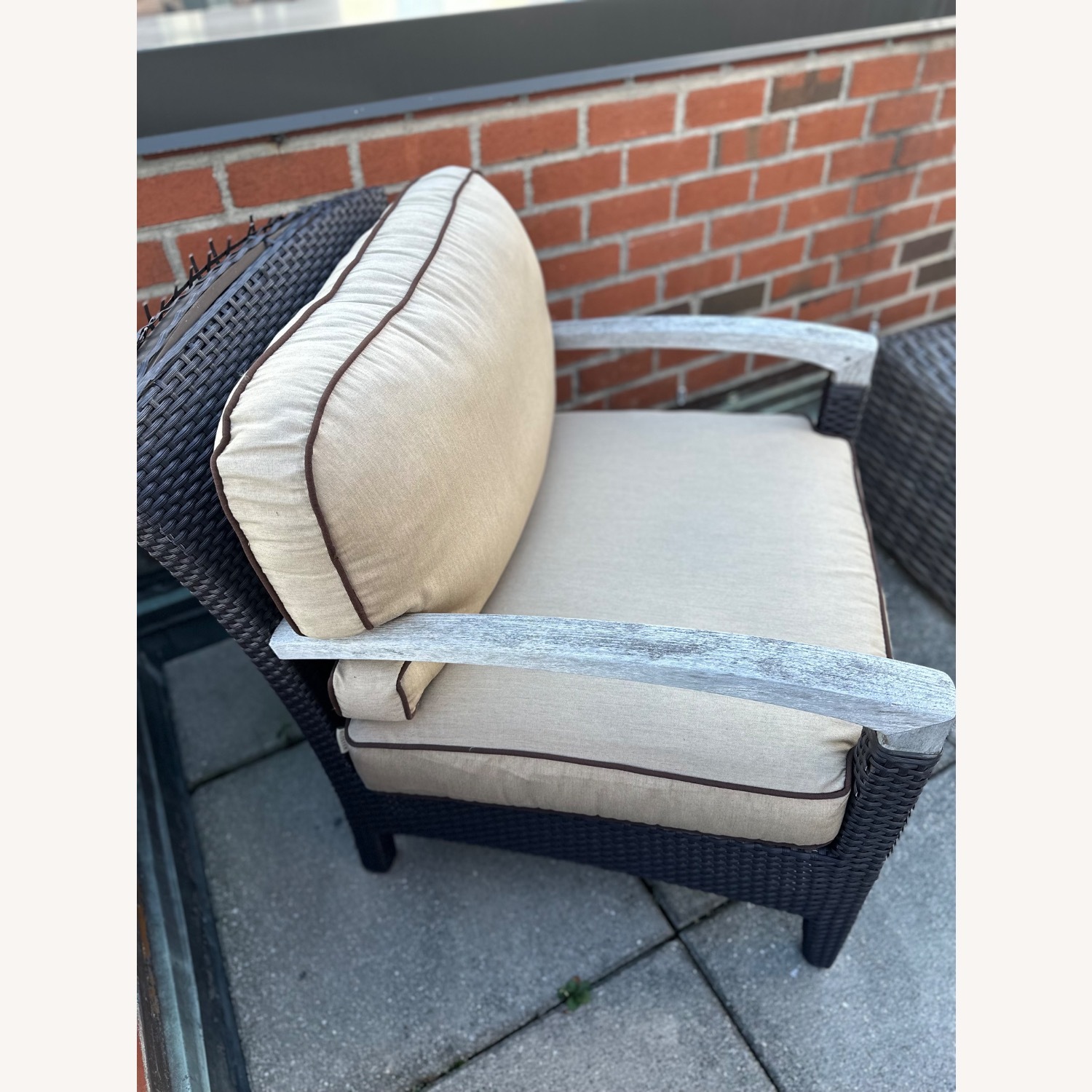 Gloster Wicker Patio Furniture with Cushions - image-3