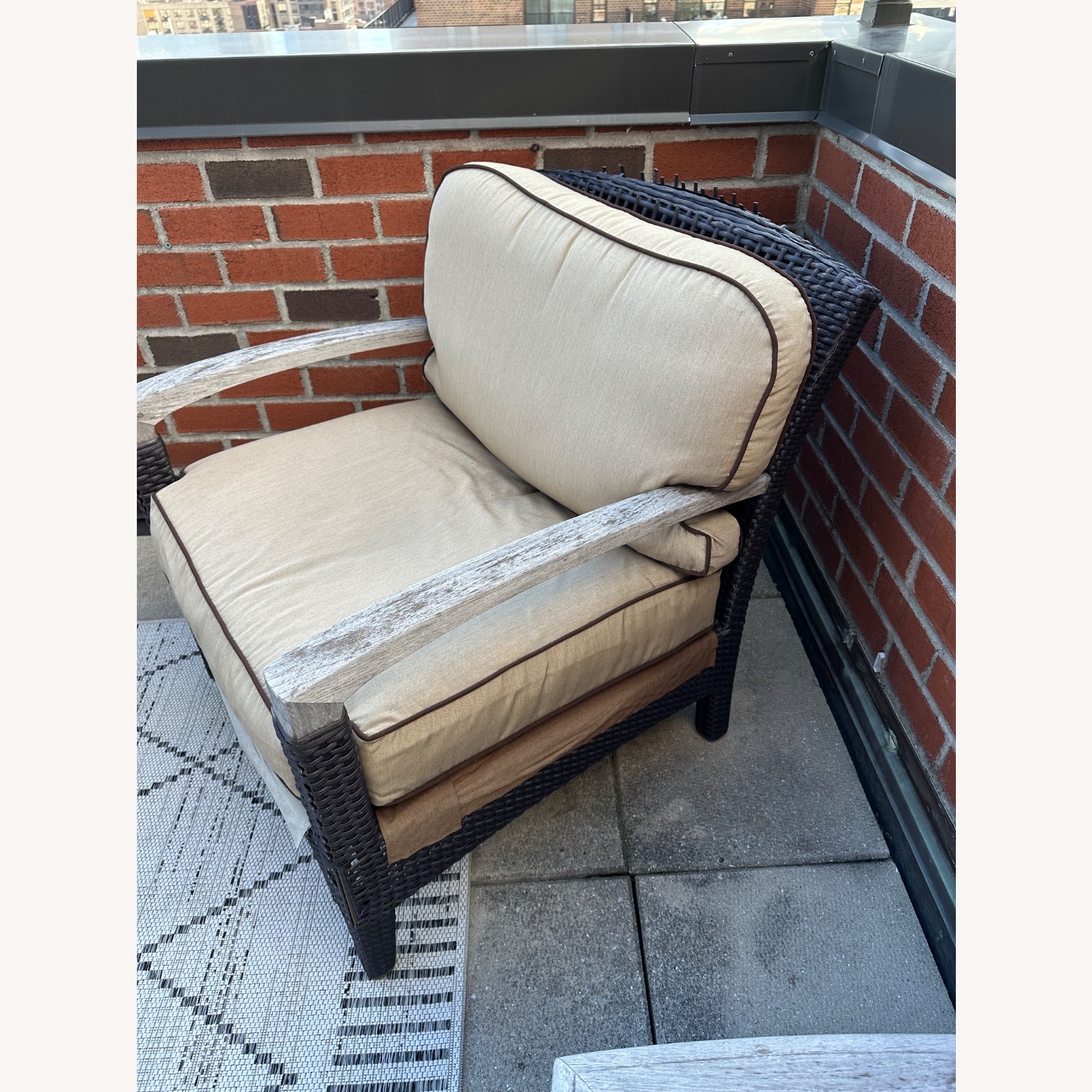 Gloster Wicker Patio Furniture with Cushions - image-10