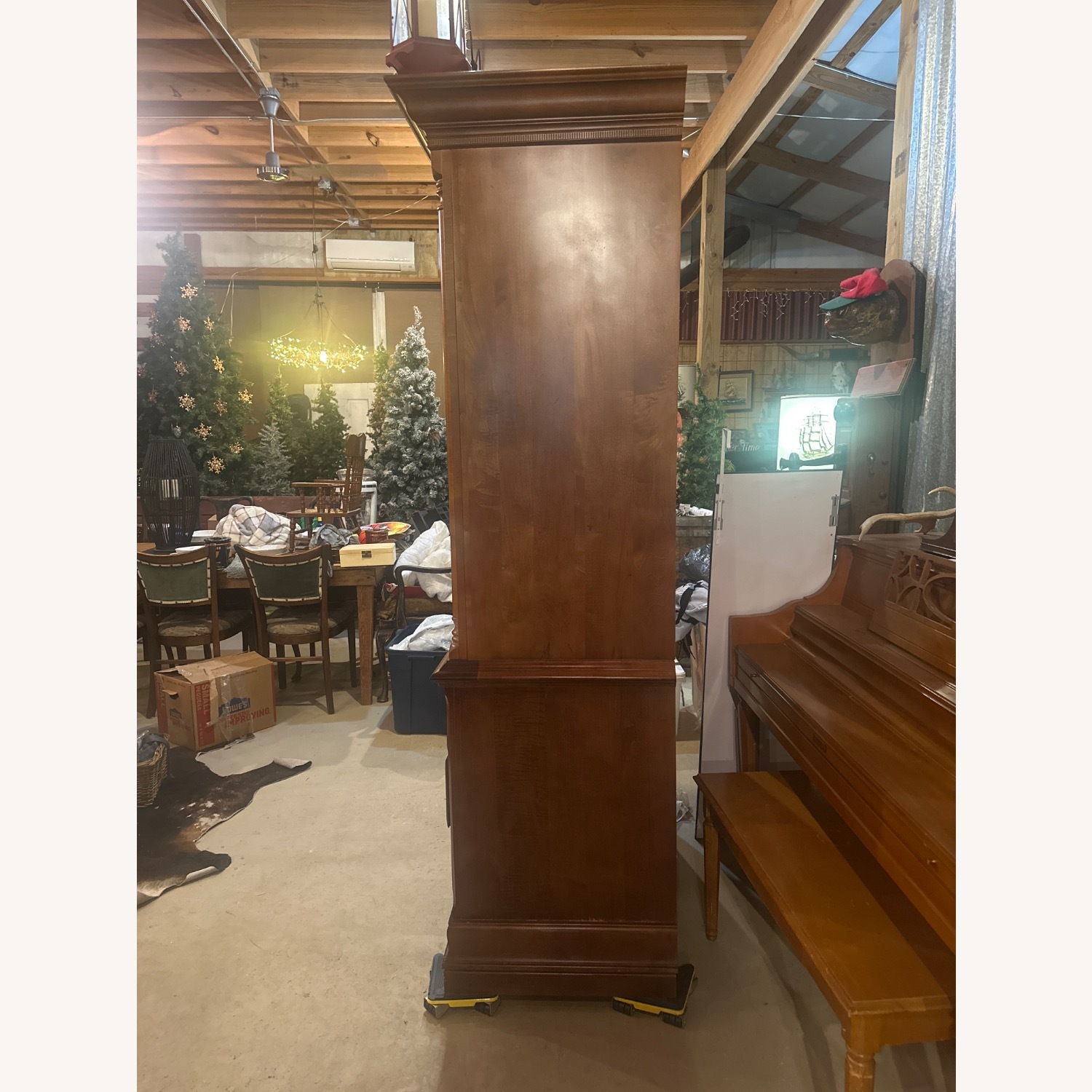 Dark Brown Media Storage - image-3