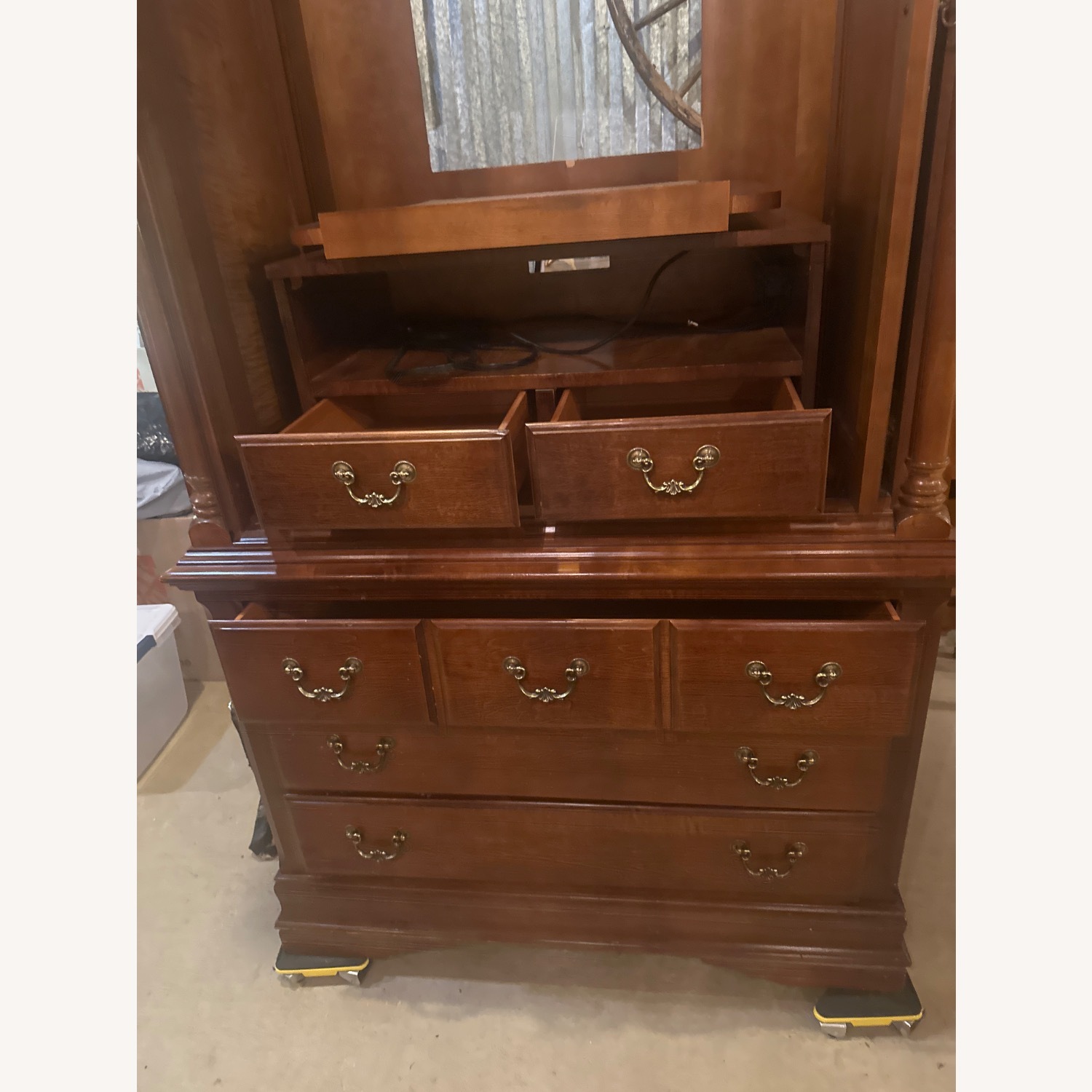 Dark Brown Media Storage - image-13