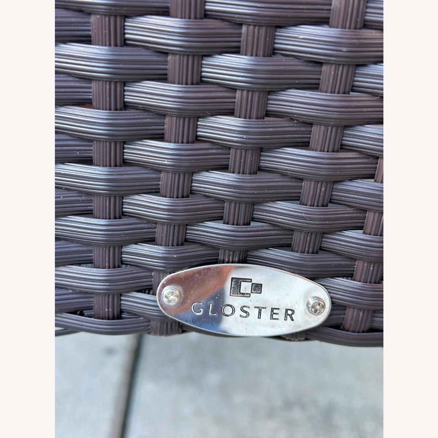 Gloster Wicker & Glass Patio Side Tables - image-10