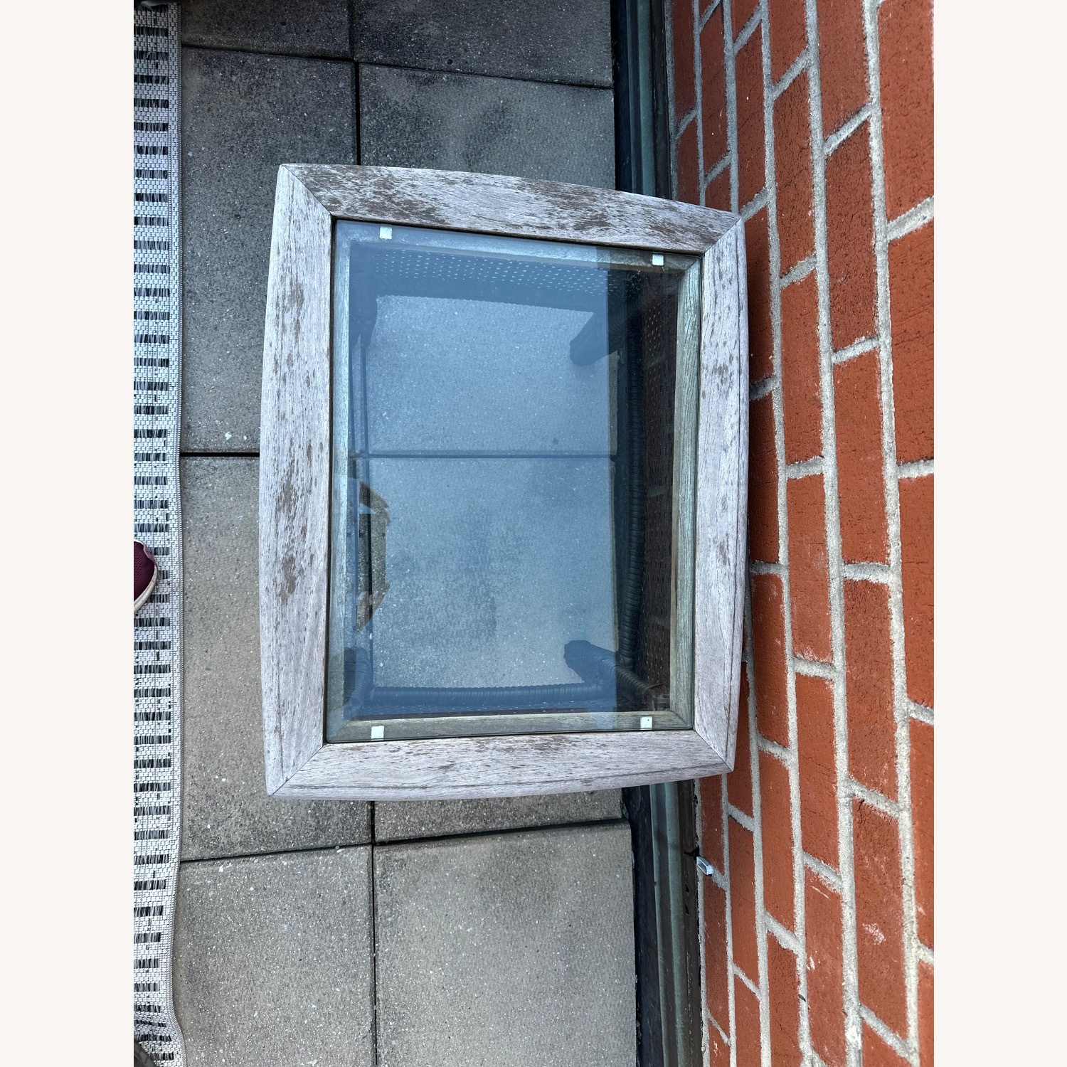 Gloster Wicker & Glass Patio Side Tables - image-6