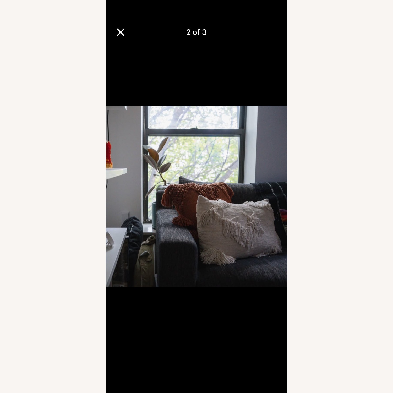 Interior Define Sloan Blue Fabric 2 Seater Sofa - image-4