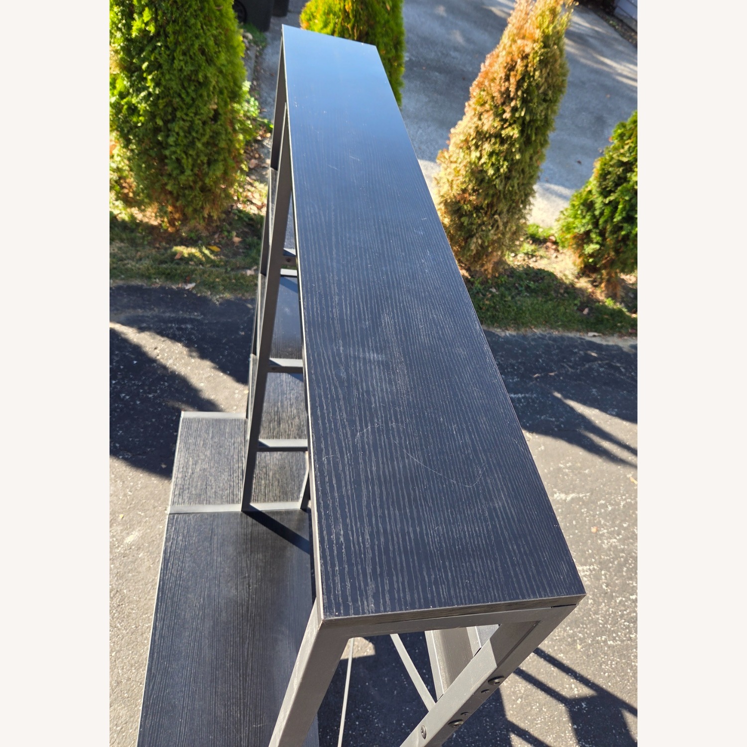 Storage Rack Organizer 48"W 6 Shelves 5 Hooks - image-6