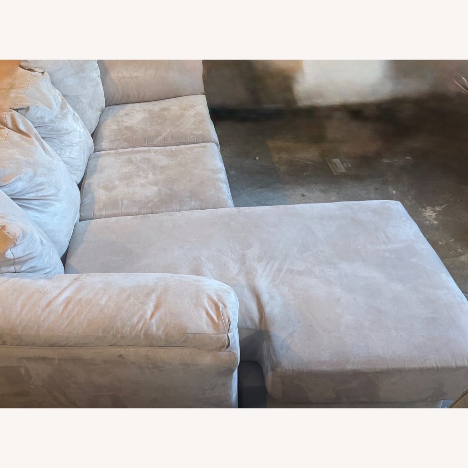 Ashley Furniture Darcy Natural Fabric Chaise Lounge - image-4